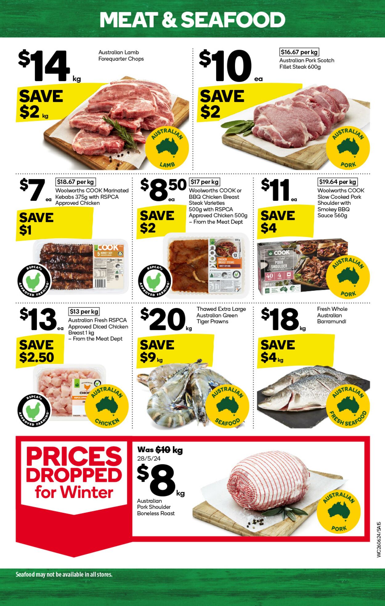 Catalogue Woolworths 26.06.2024 - 02.07.2024