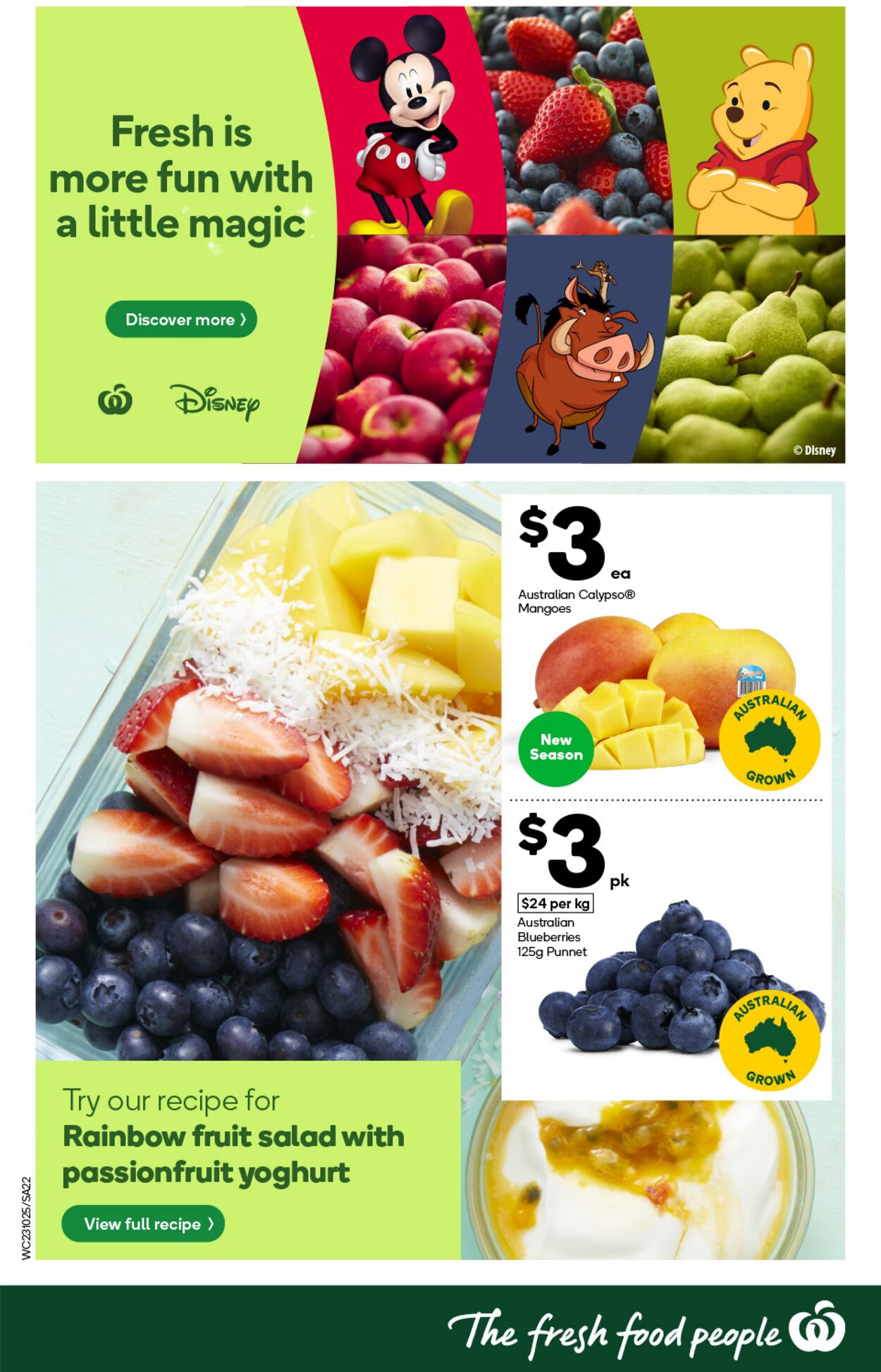 Catalogue Woolworths 23.10.2024 - 29.10.2024