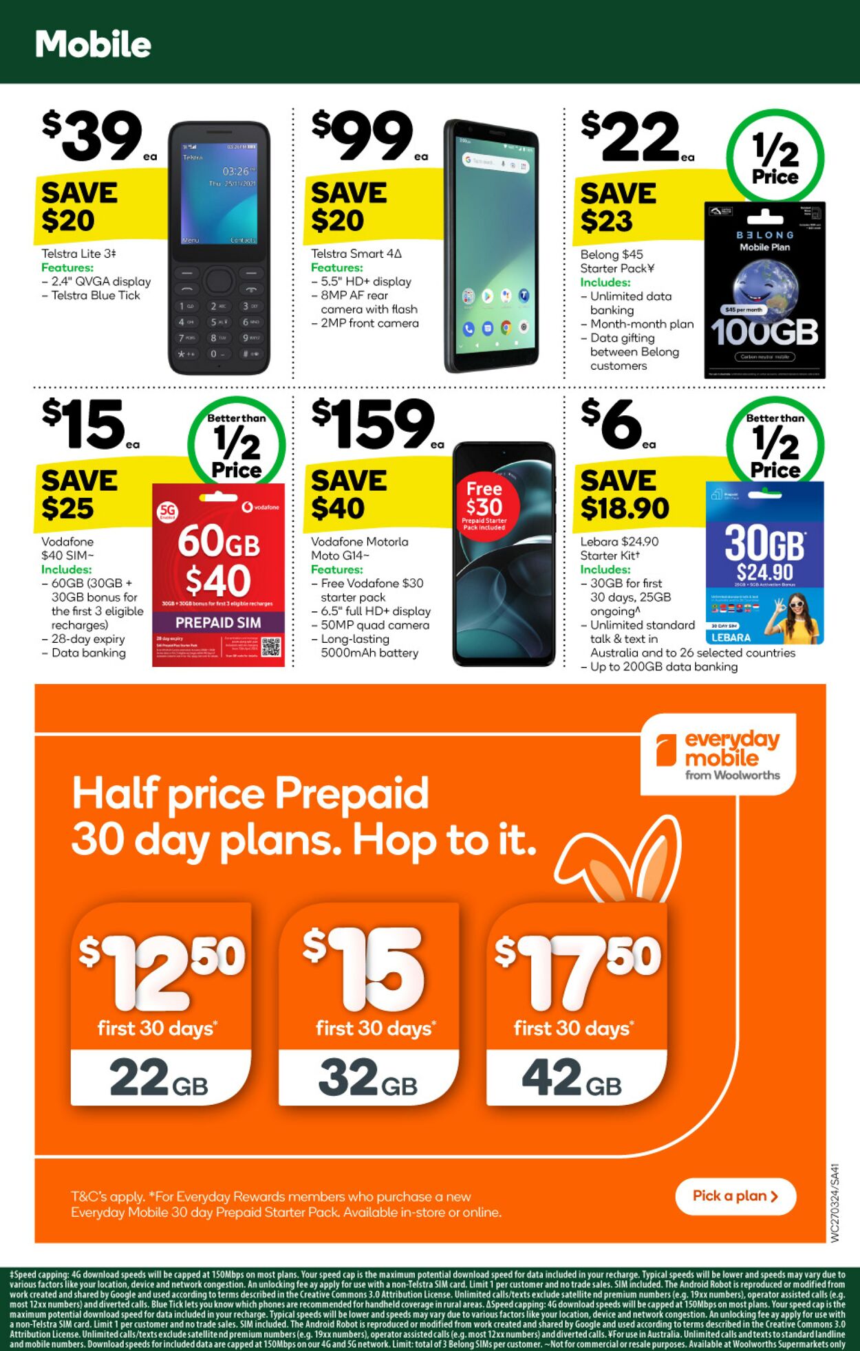 Catalogue Woolworths 27.03.2024 - 02.04.2024