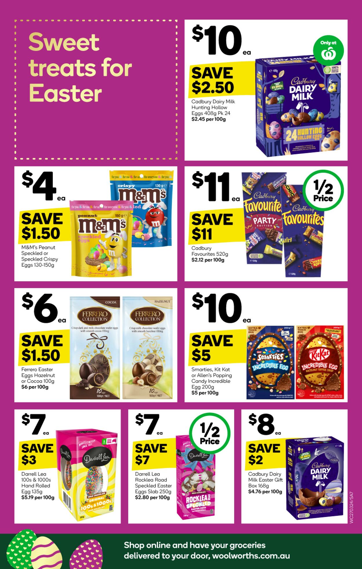 Catalogue Woolworths 27.03.2024 - 02.04.2024