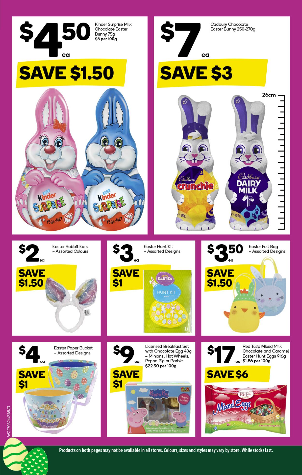 Catalogue Woolworths 27.03.2024 - 02.04.2024