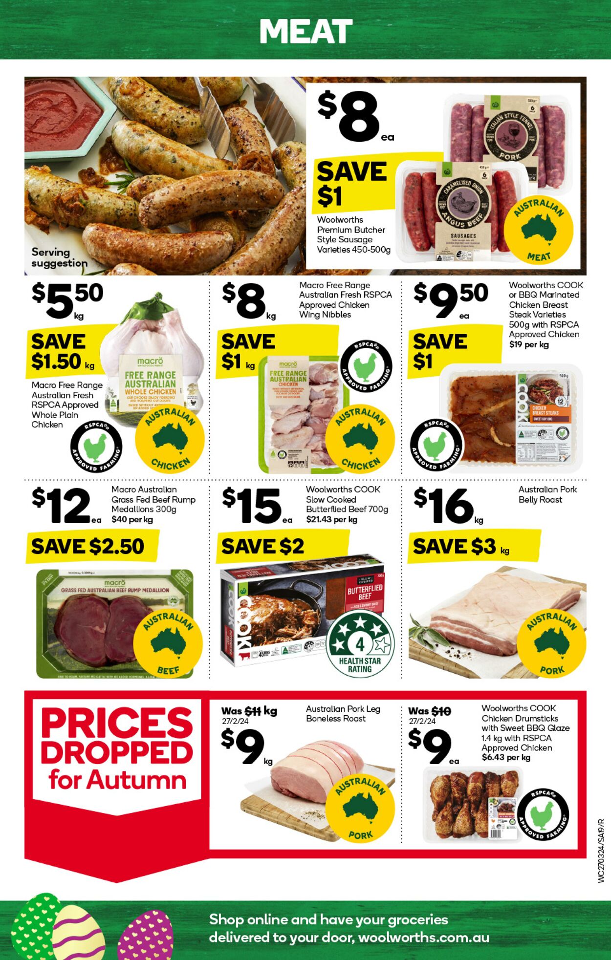 Catalogue Woolworths 27.03.2024 - 02.04.2024