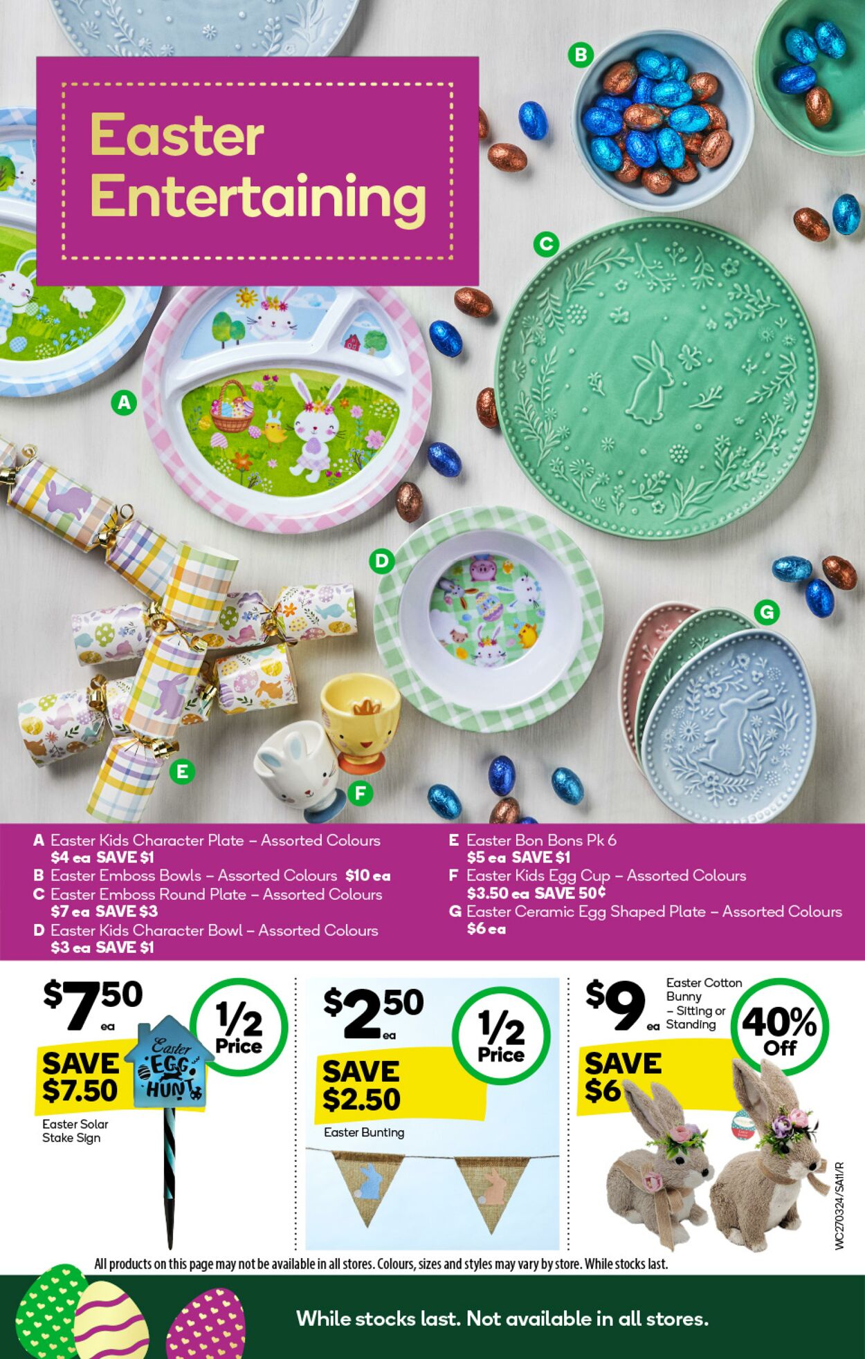 Catalogue Woolworths 27.03.2024 - 02.04.2024