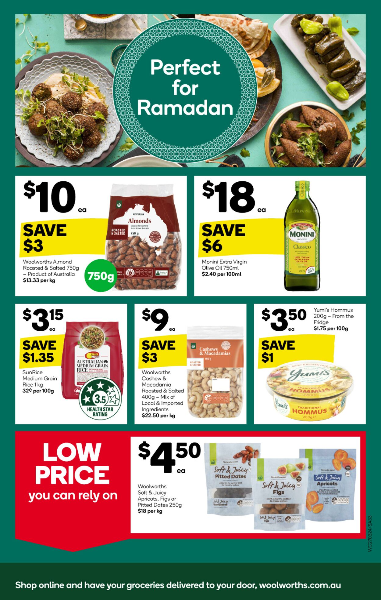 Catalogue Woolworths 27.03.2024 - 02.04.2024