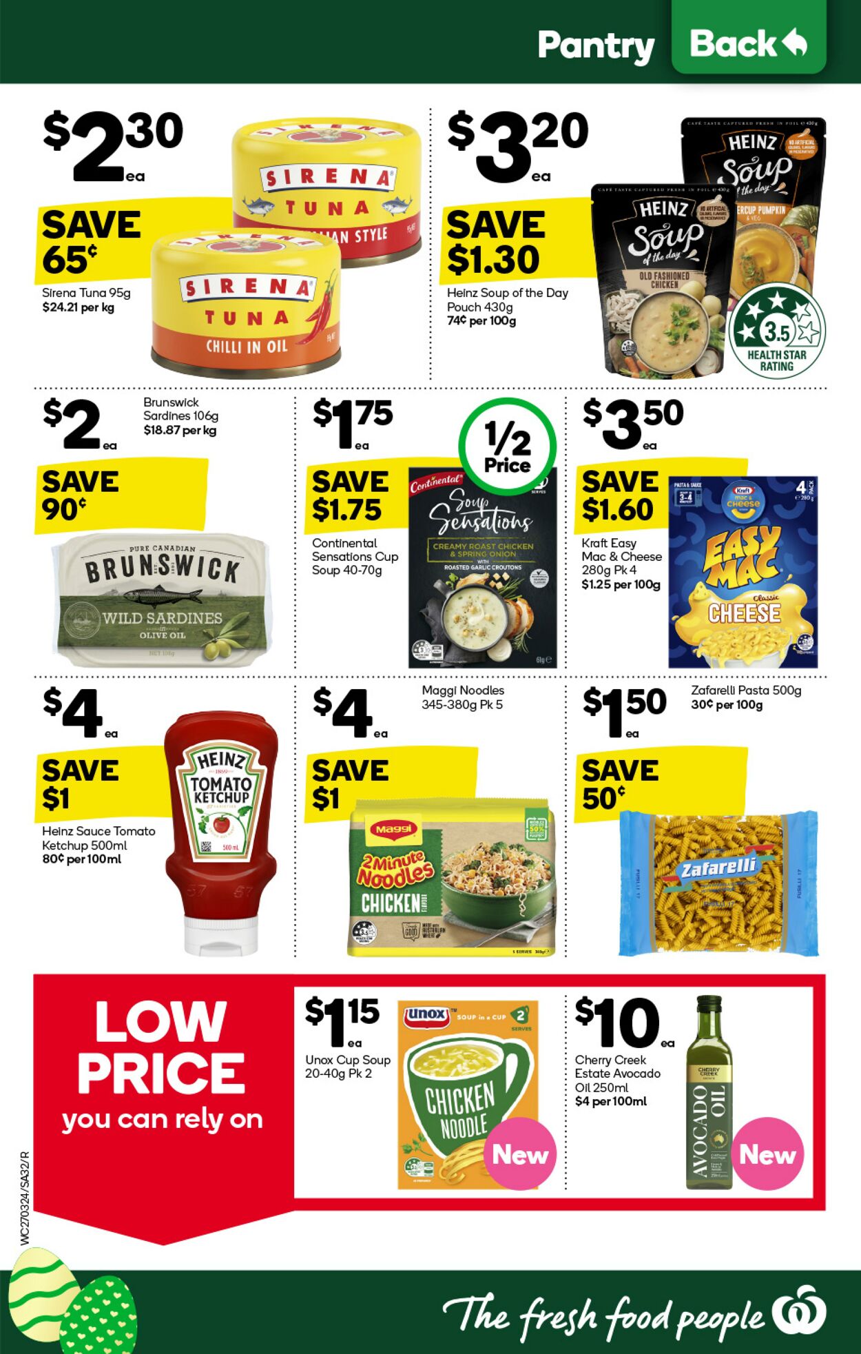 Catalogue Woolworths 27.03.2024 - 02.04.2024