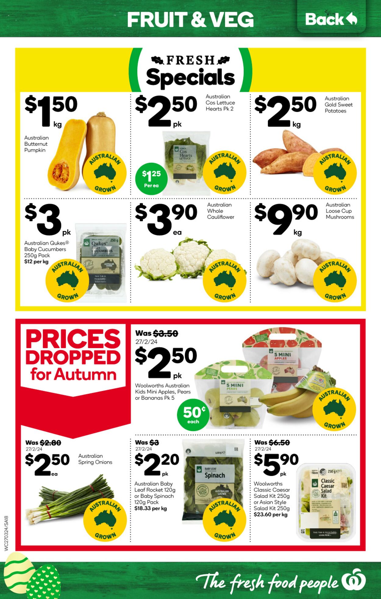 Catalogue Woolworths 27.03.2024 - 02.04.2024