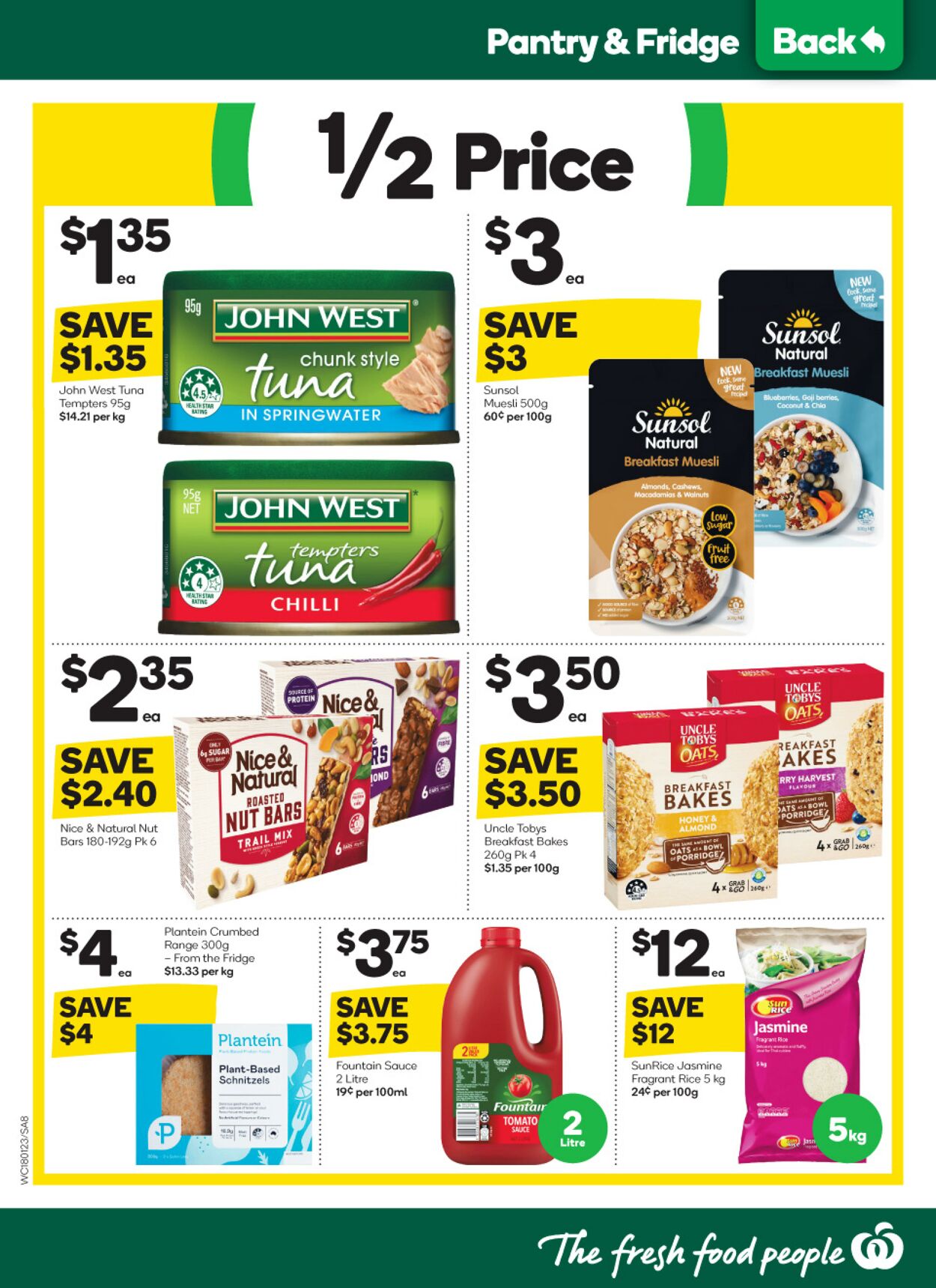 Catalogue Woolworths 18.01.2023 - 24.01.2023