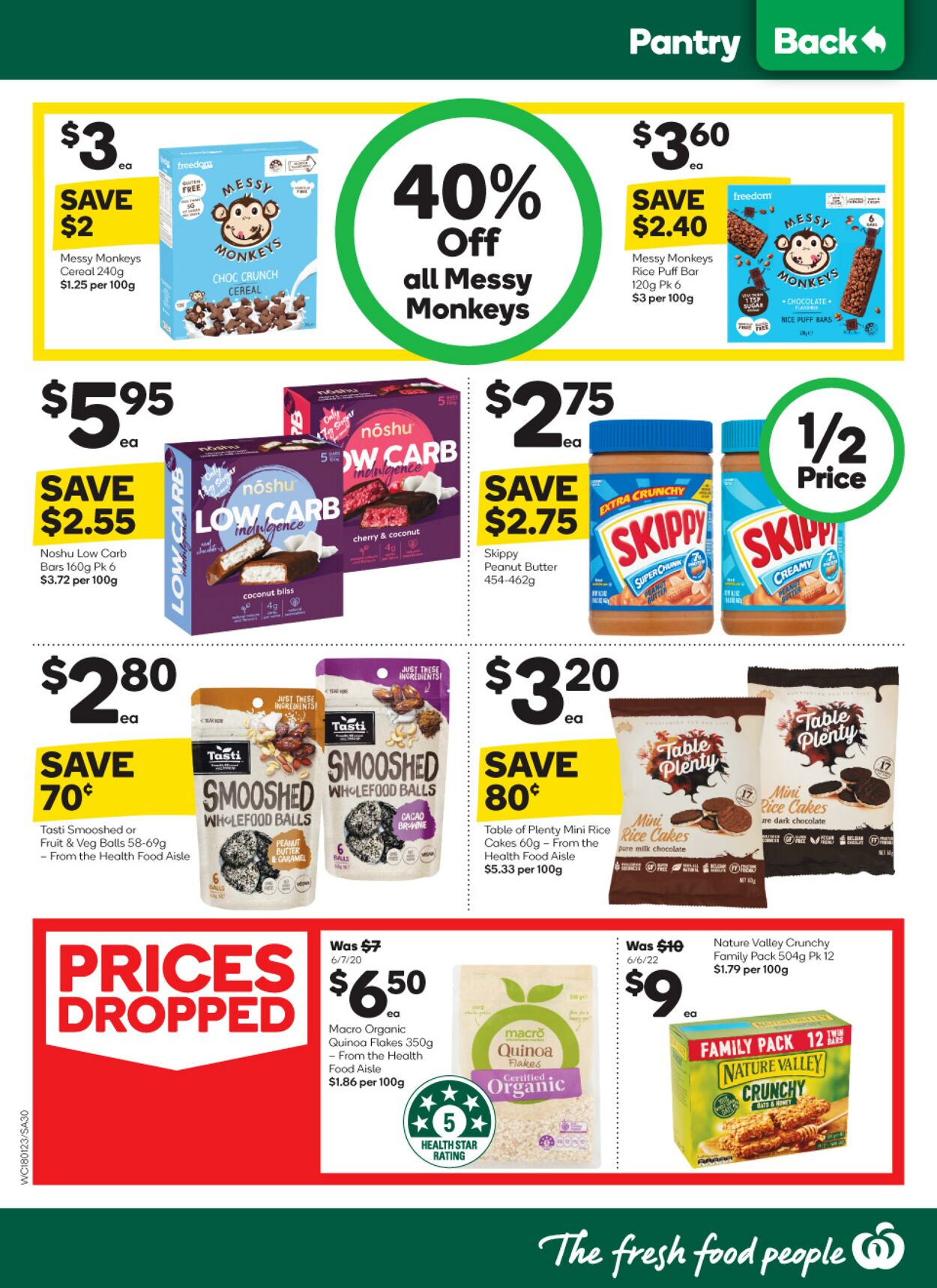 Catalogue Woolworths 18.01.2023 - 24.01.2023