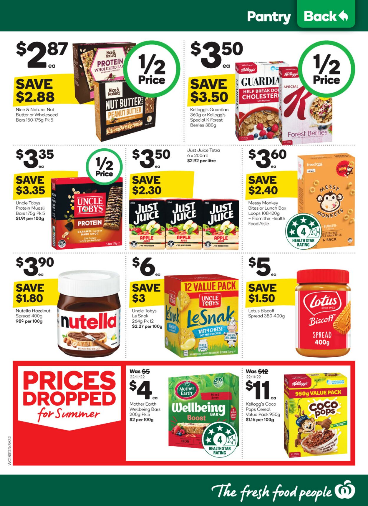 Catalogue Woolworths 18.01.2023 - 24.01.2023