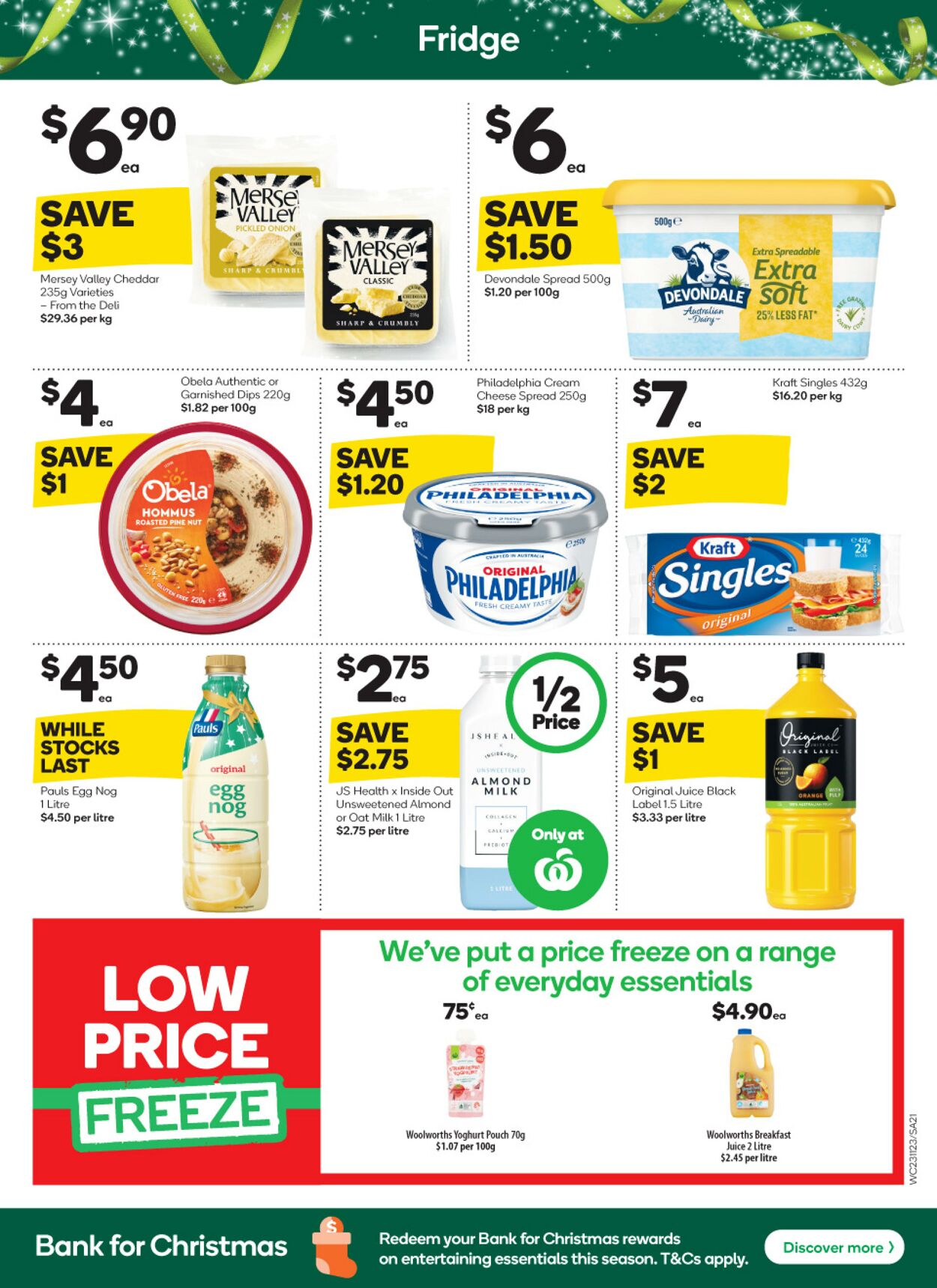 Catalogue Woolworths 23.11.2022 - 29.11.2022