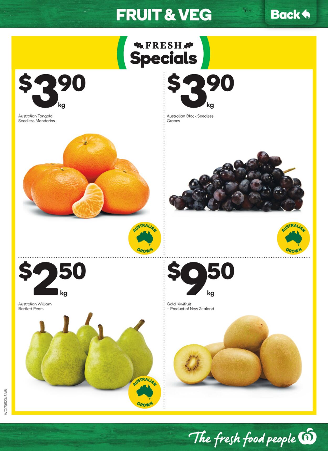 Catalogue Woolworths 17.05.2023 - 23.05.2023