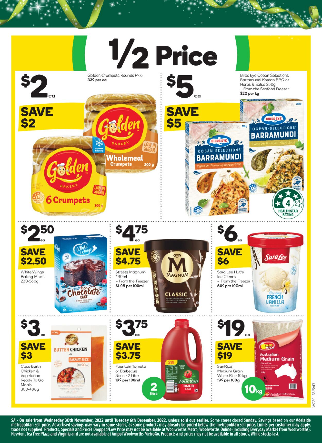 Catalogue Woolworths 30.11.2022 - 06.12.2022