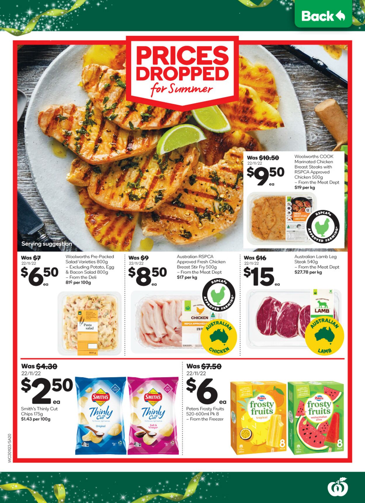 Catalogue Woolworths 30.11.2022 - 06.12.2022