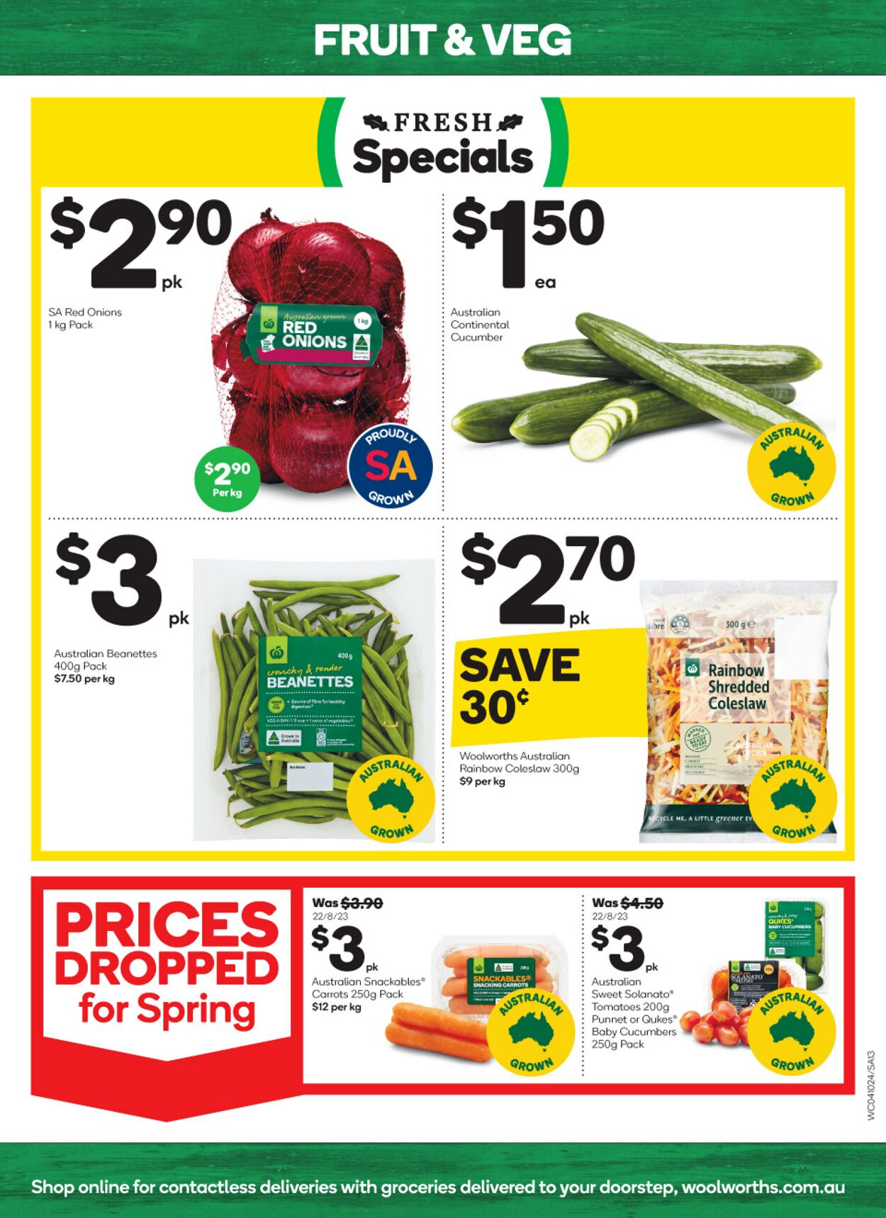 Catalogue Woolworths 04.10.2023 - 10.10.2023