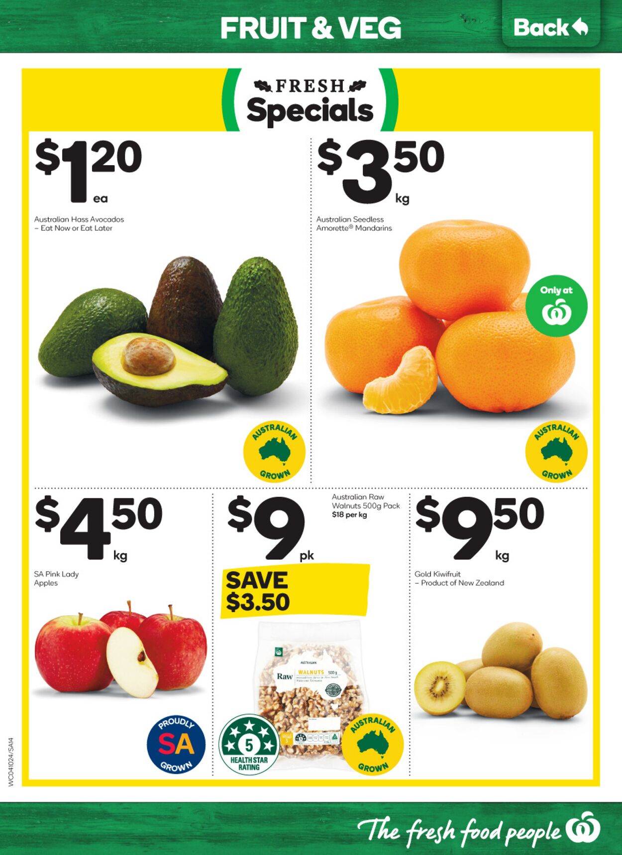Catalogue Woolworths 04.10.2023 - 10.10.2023