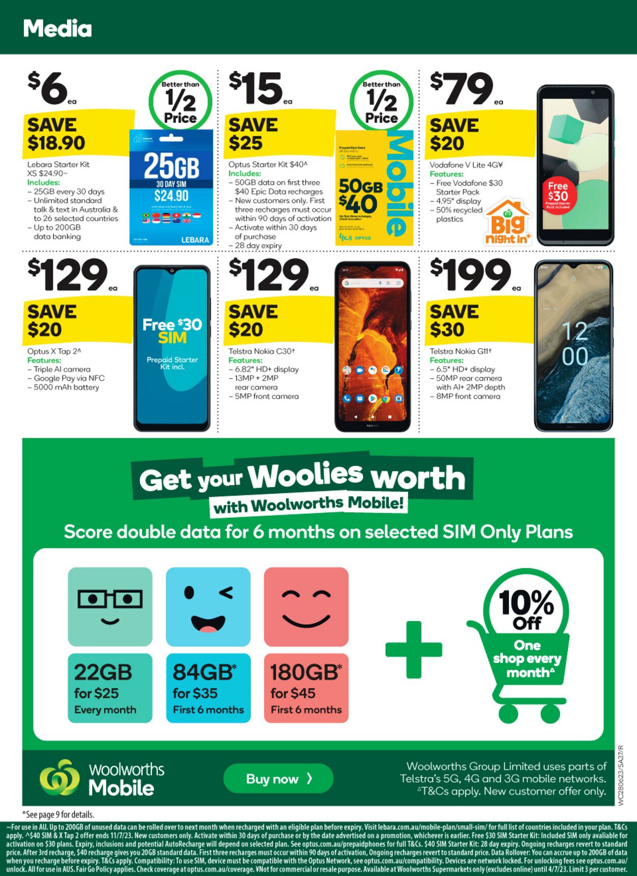 Catalogue Woolworths 28.06.2023 - 04.07.2023