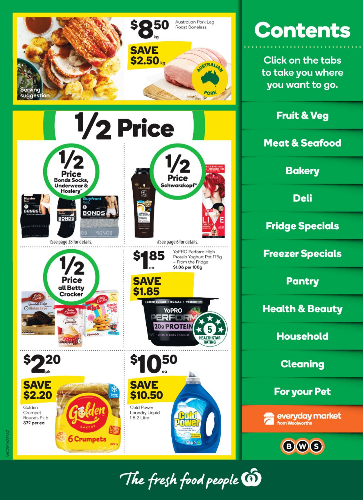 Catalogue Woolworths 28.06.2023 - 04.07.2023