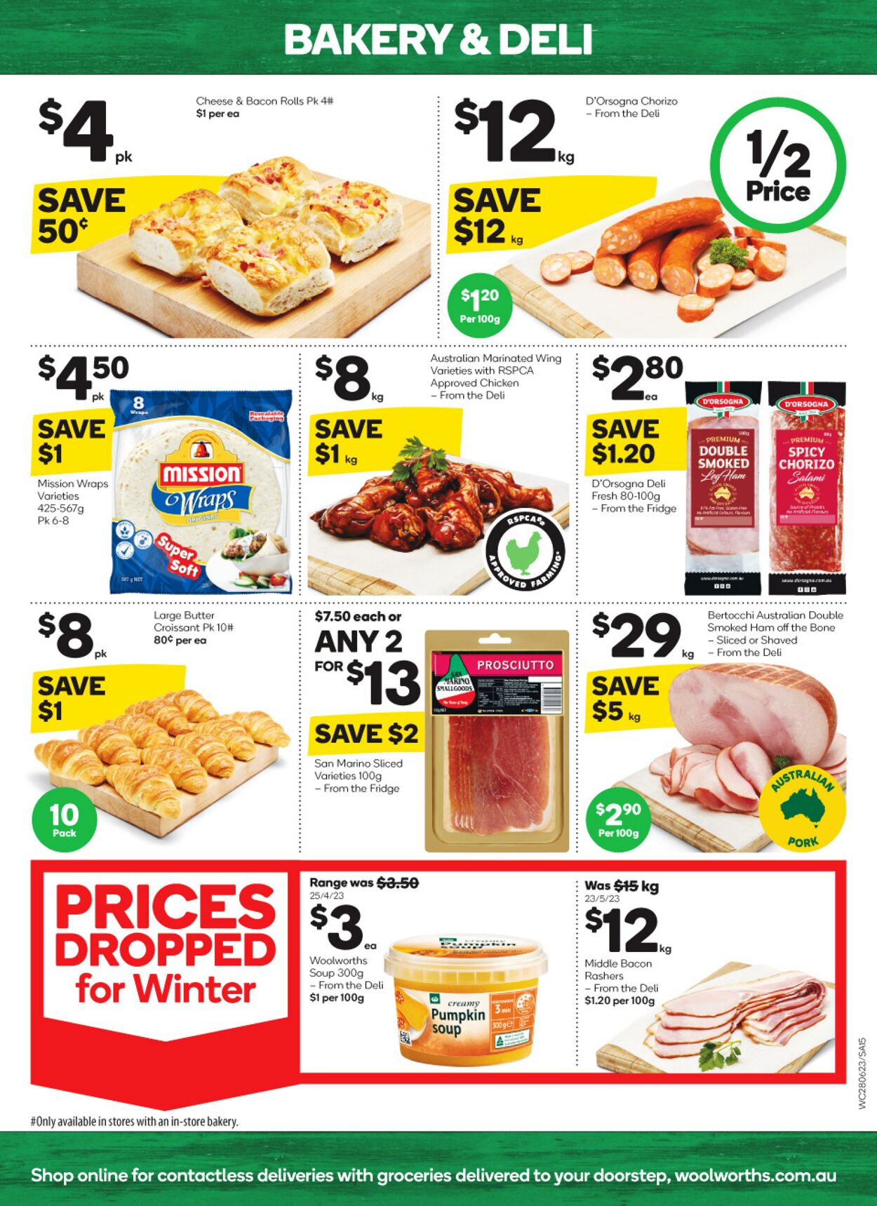 Catalogue Woolworths 28.06.2023 - 04.07.2023