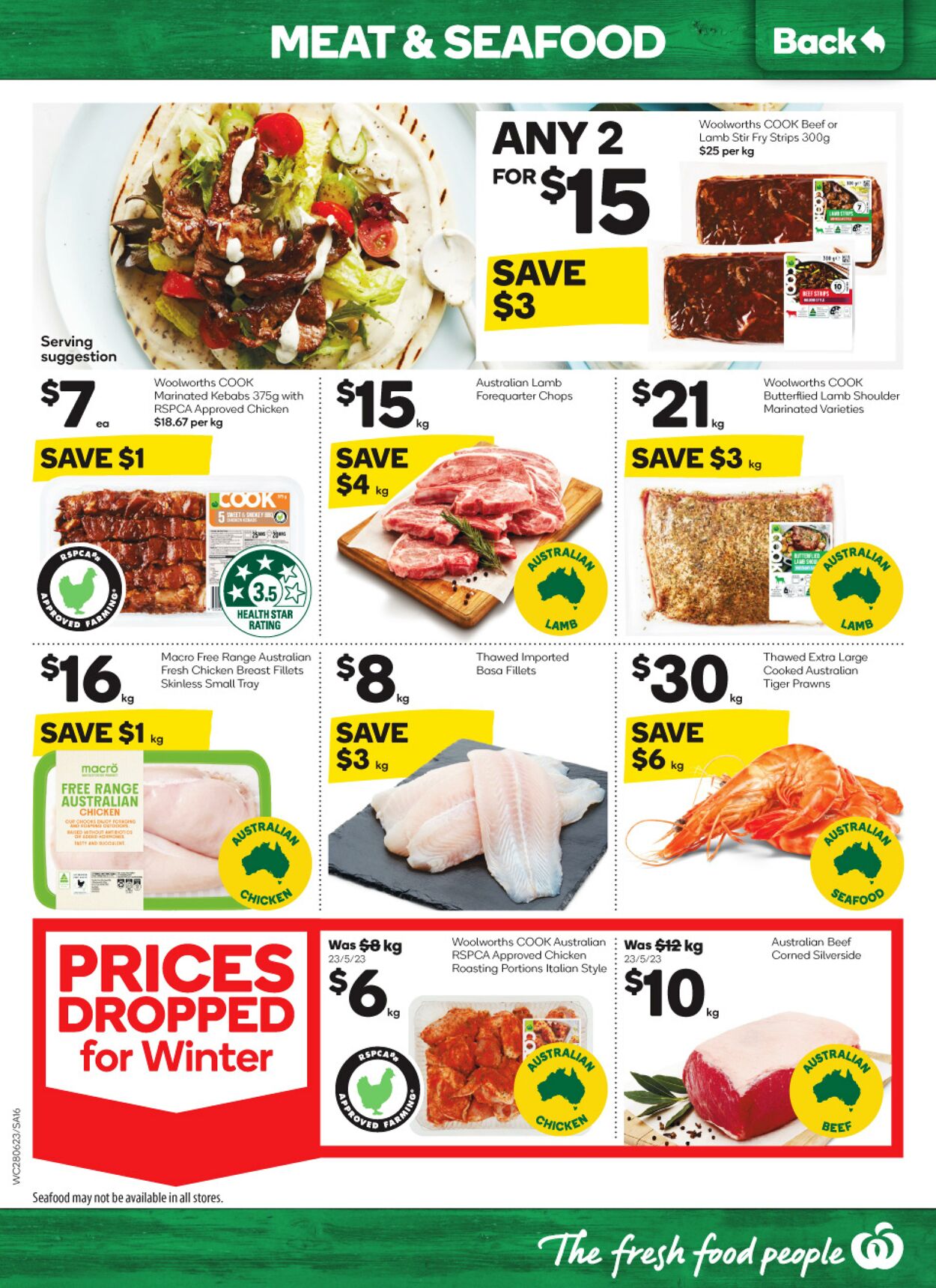 Catalogue Woolworths 28.06.2023 - 04.07.2023