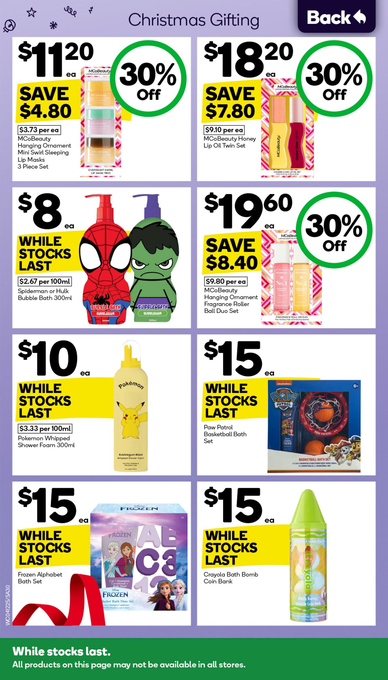 Catalogue Woolworths 04.12.2024 - 10.12.2024