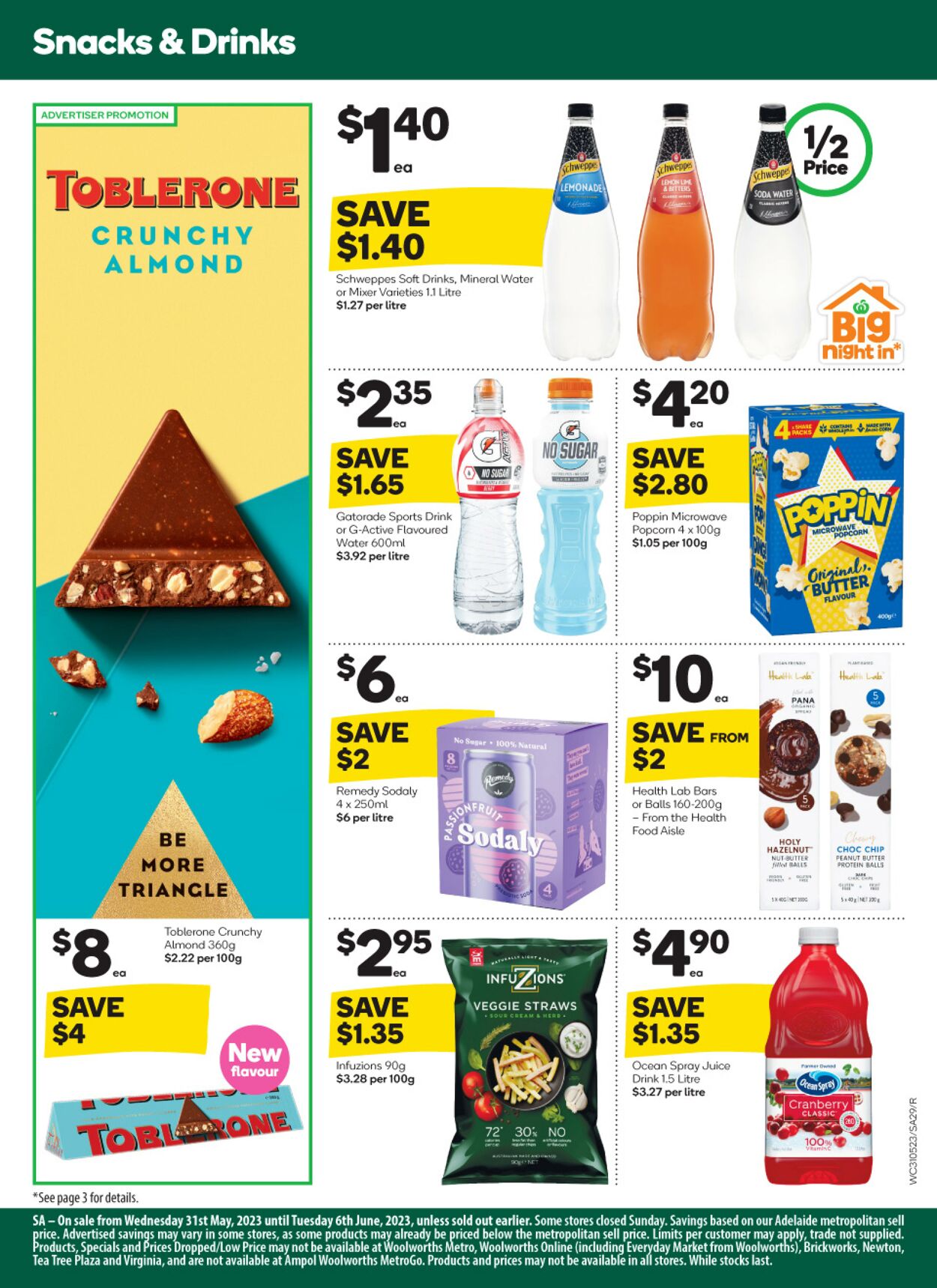 Catalogue Woolworths 31.05.2023 - 06.06.2023