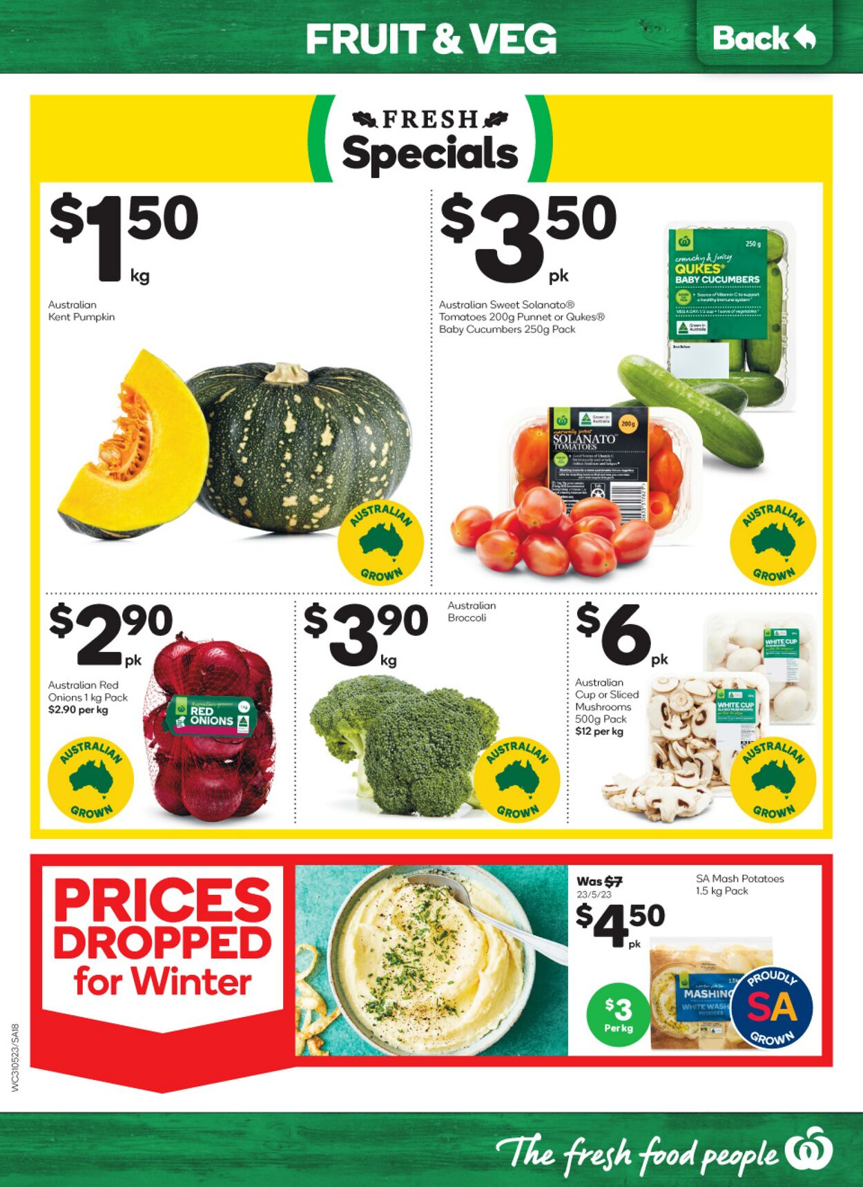 Catalogue Woolworths 31.05.2023 - 06.06.2023