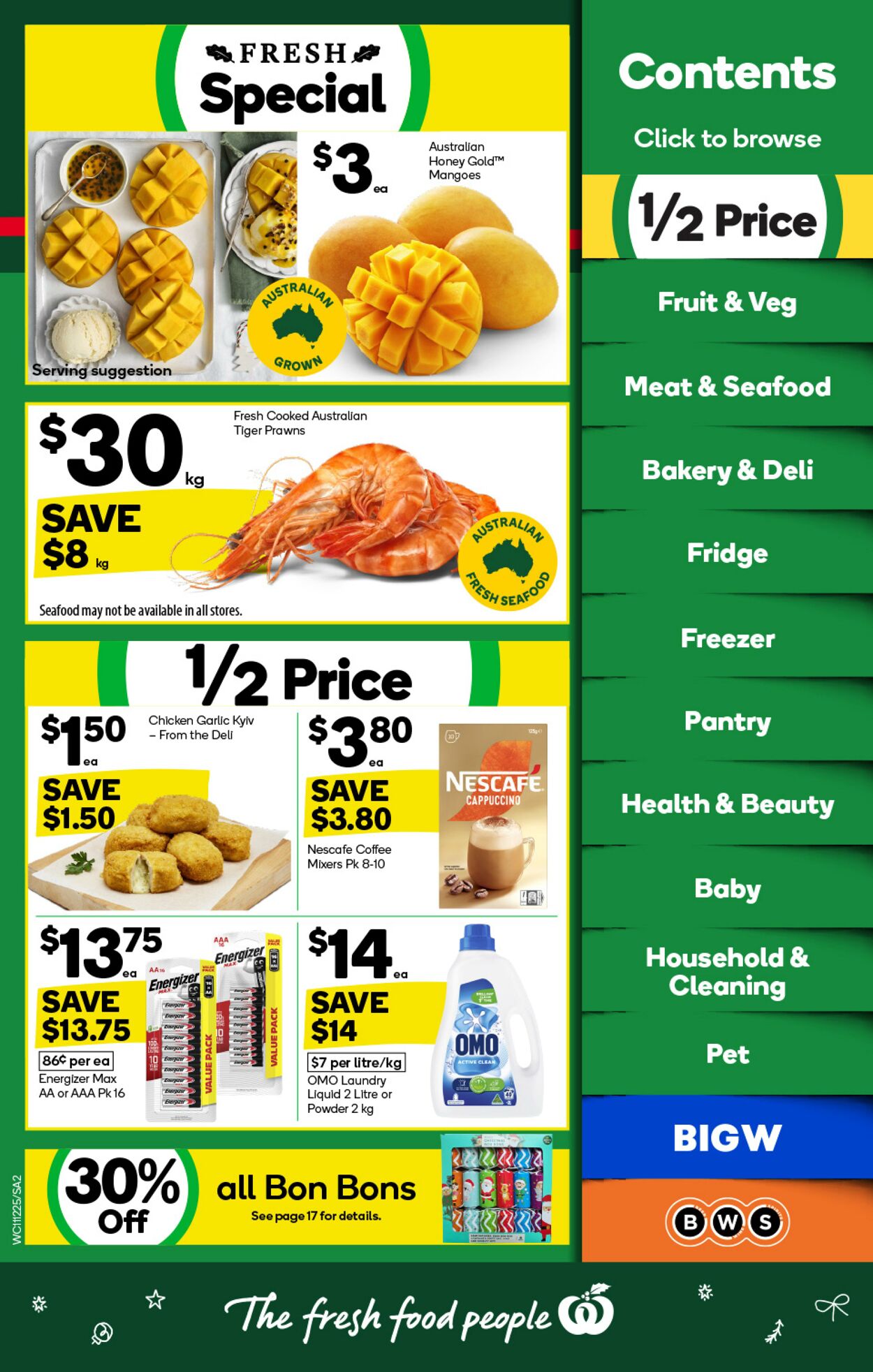 Catalogue Woolworths 11.12.2024 - 17.12.2024