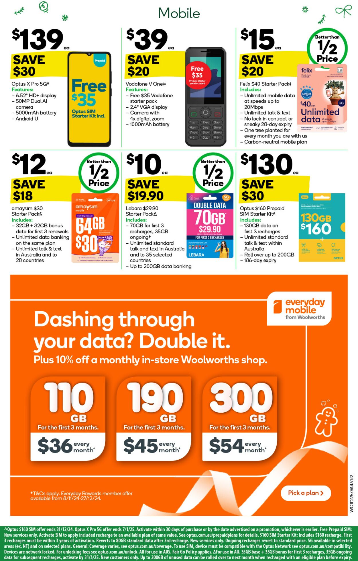 Catalogue Woolworths 11.12.2024 - 17.12.2024