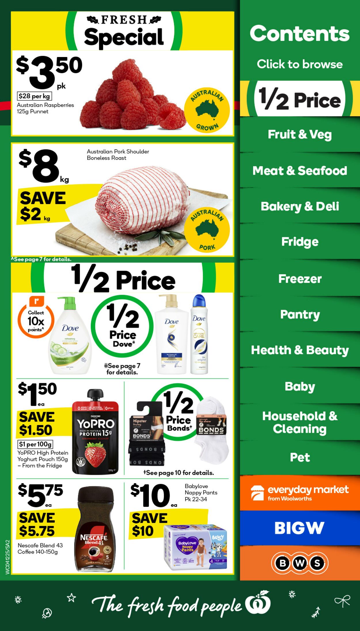 Catalogue Woolworths 04.12.2024 - 10.12.2024