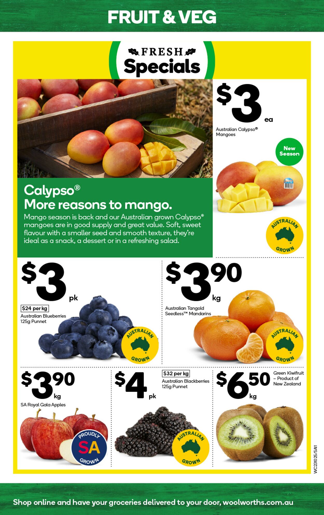 Catalogue Woolworths 23.10.2024 - 29.10.2024