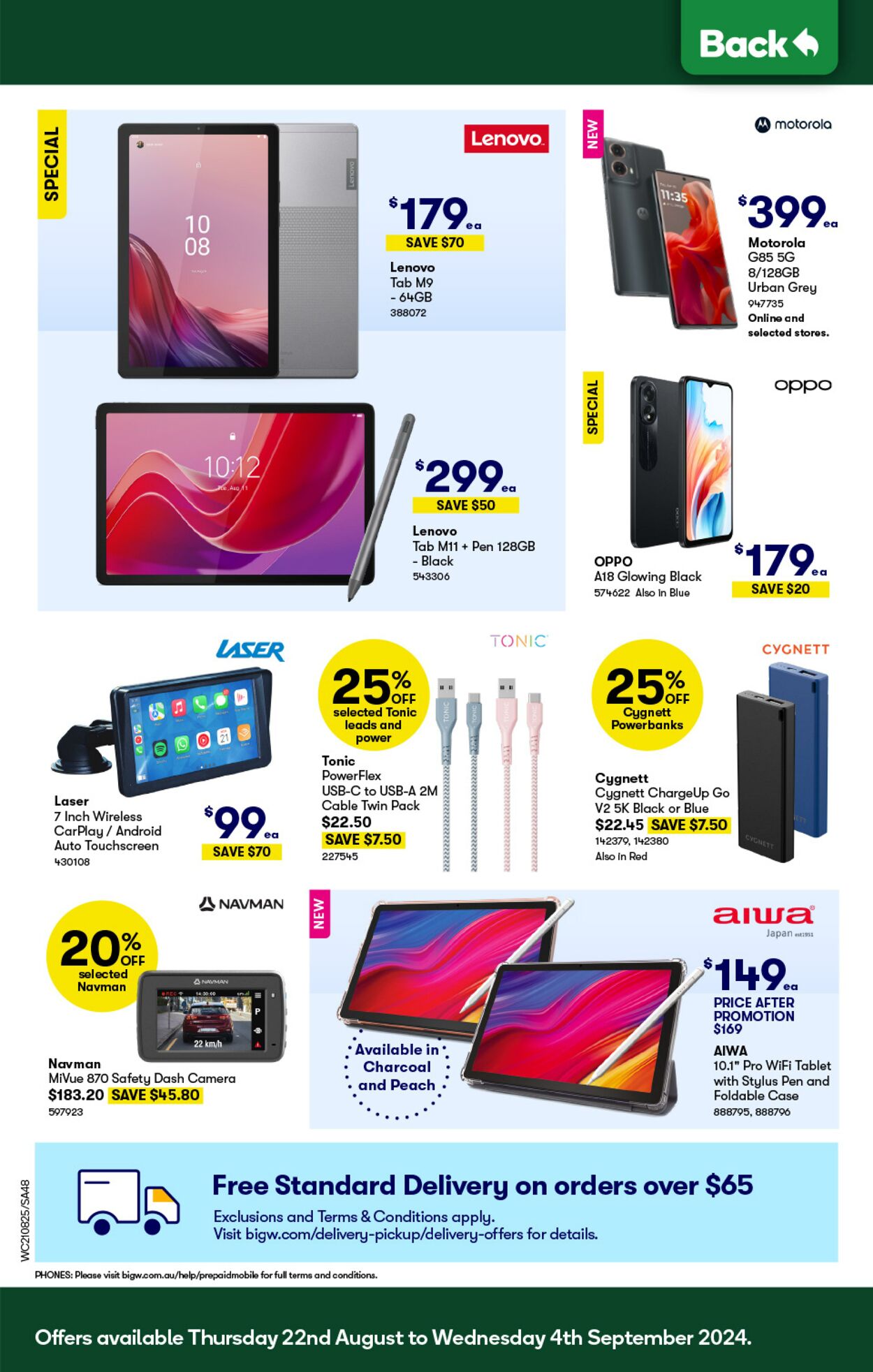 Catalogue Woolworths 21.08.2024 - 27.08.2024