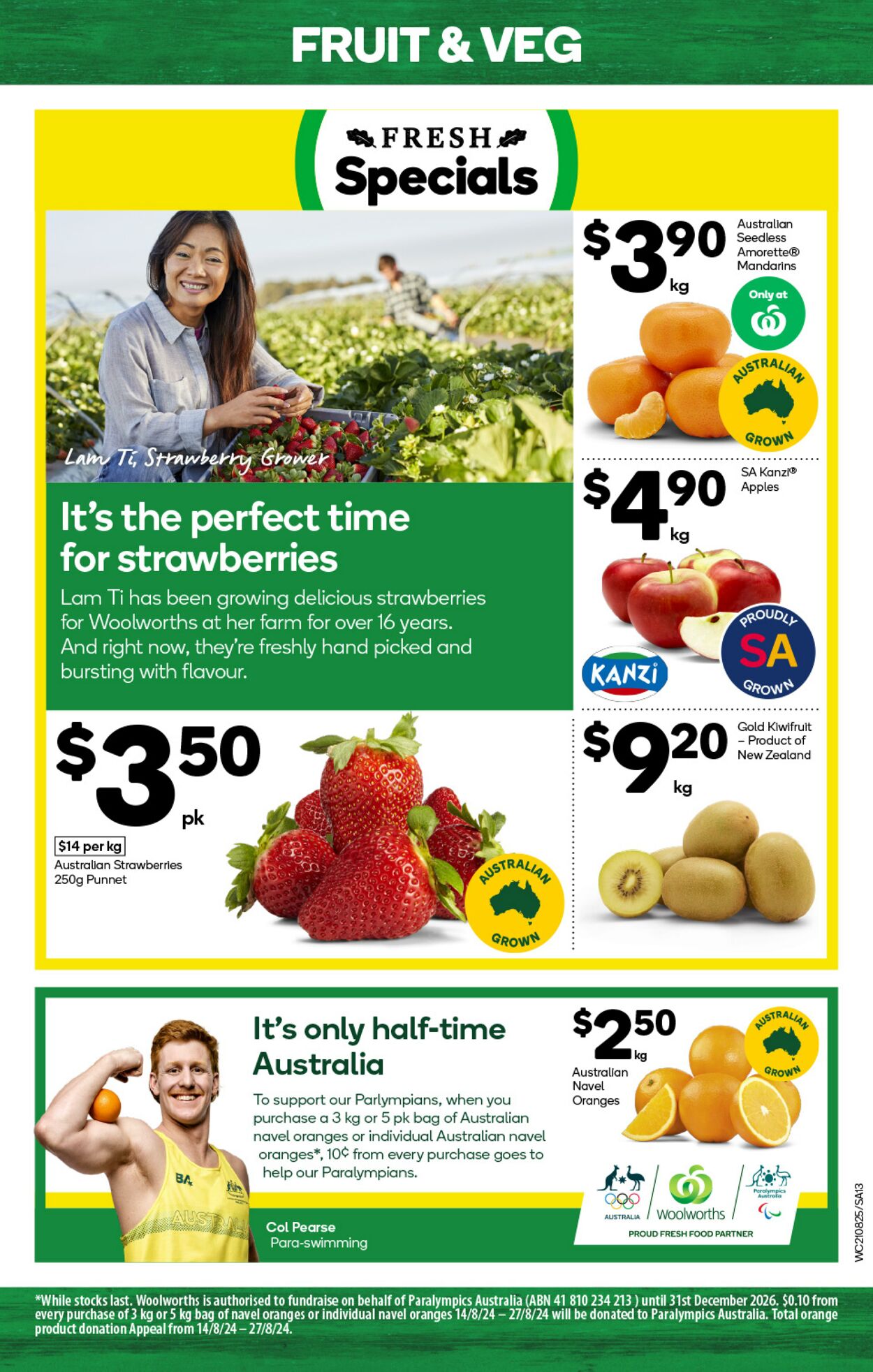 Catalogue Woolworths 21.08.2024 - 27.08.2024