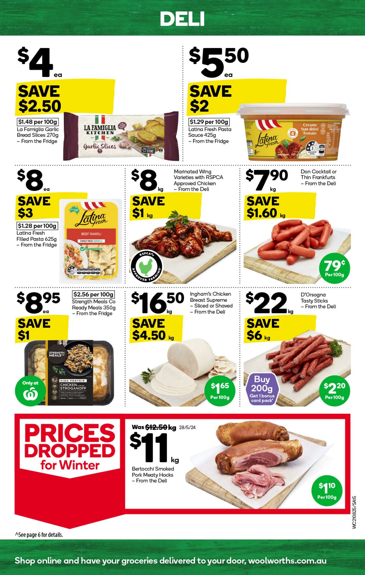 Catalogue Woolworths 21.08.2024 - 27.08.2024