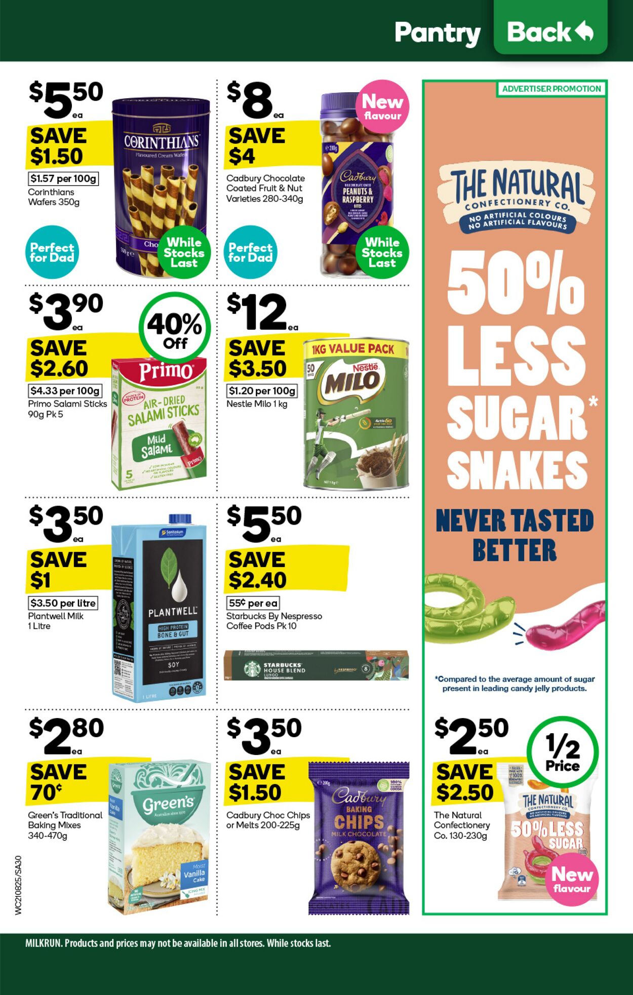 Catalogue Woolworths 21.08.2024 - 27.08.2024