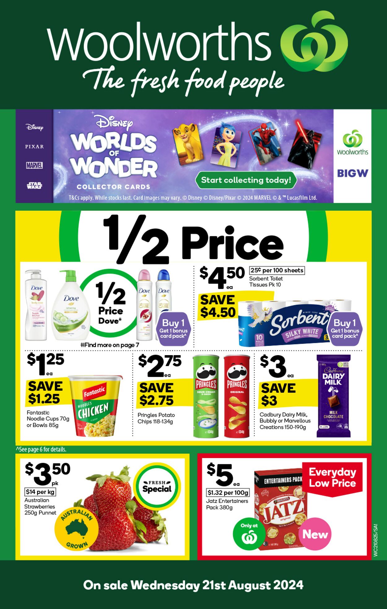 Catalogue Woolworths 21.08.2024 - 27.08.2024