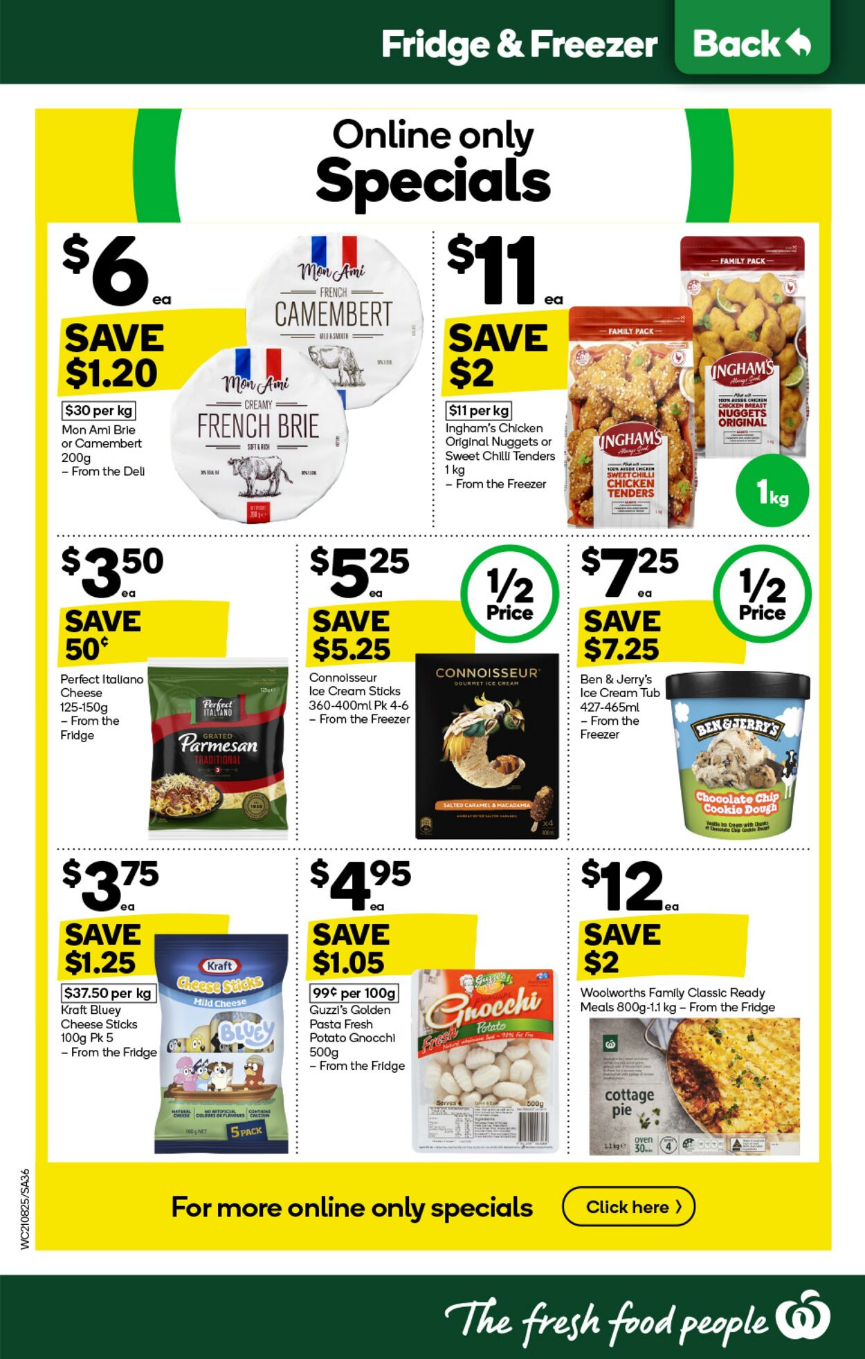 Catalogue Woolworths 21.08.2024 - 27.08.2024