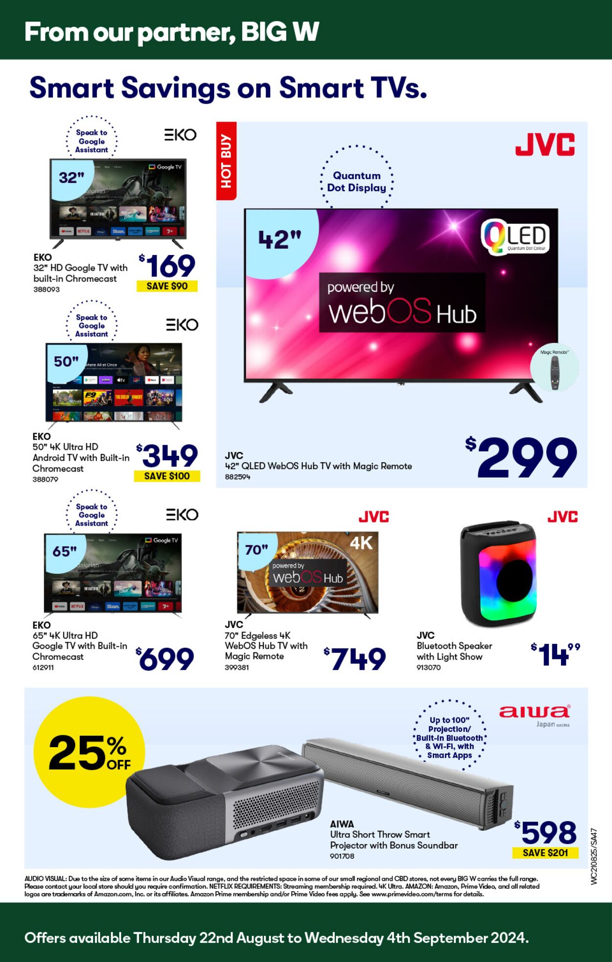 Catalogue Woolworths 21.08.2024 - 27.08.2024