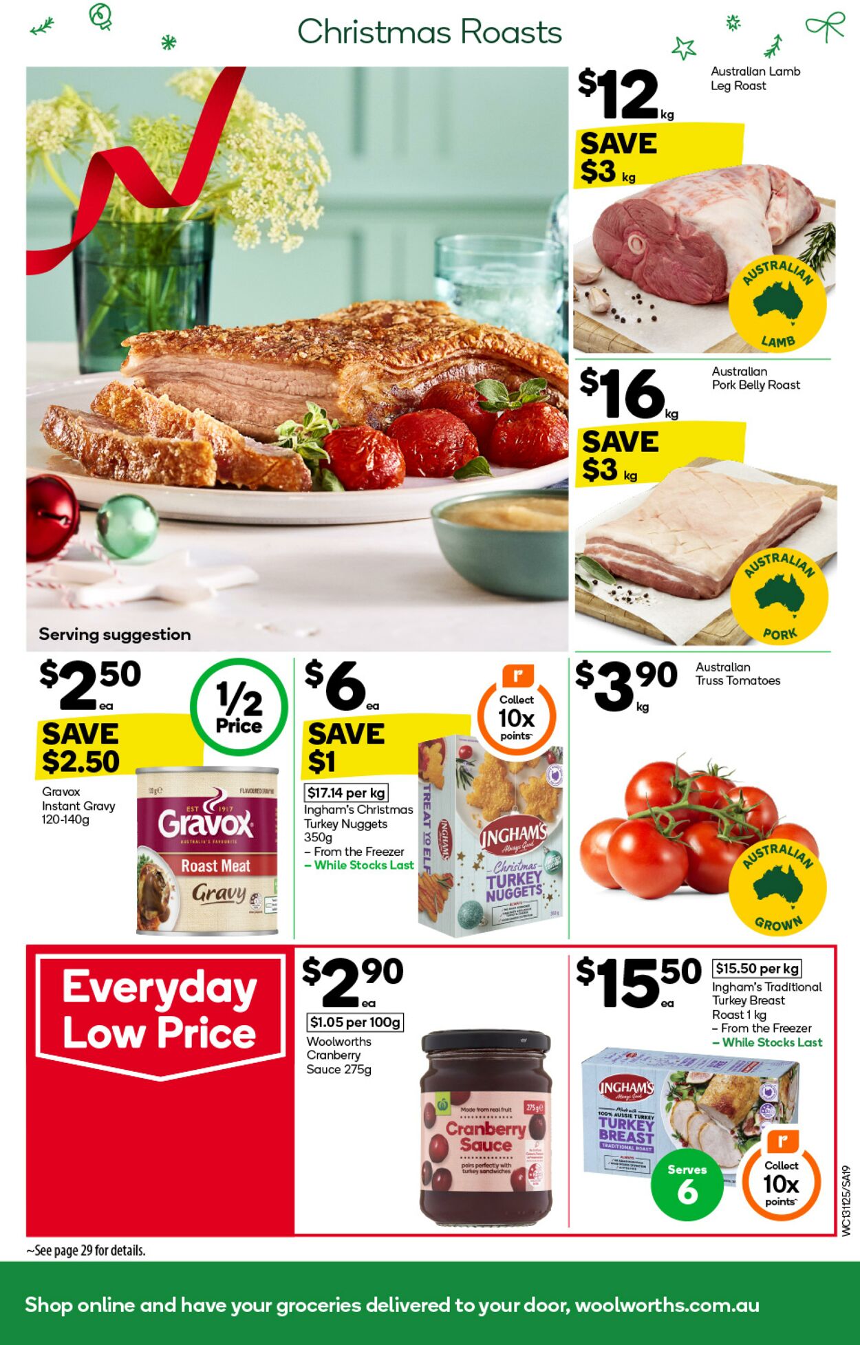 Catalogue Woolworths 13.11.2024 - 19.11.2024