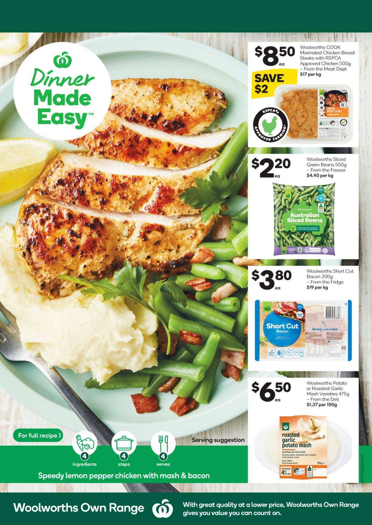 Catalogue Woolworths 17.08.2022 - 23.08.2022