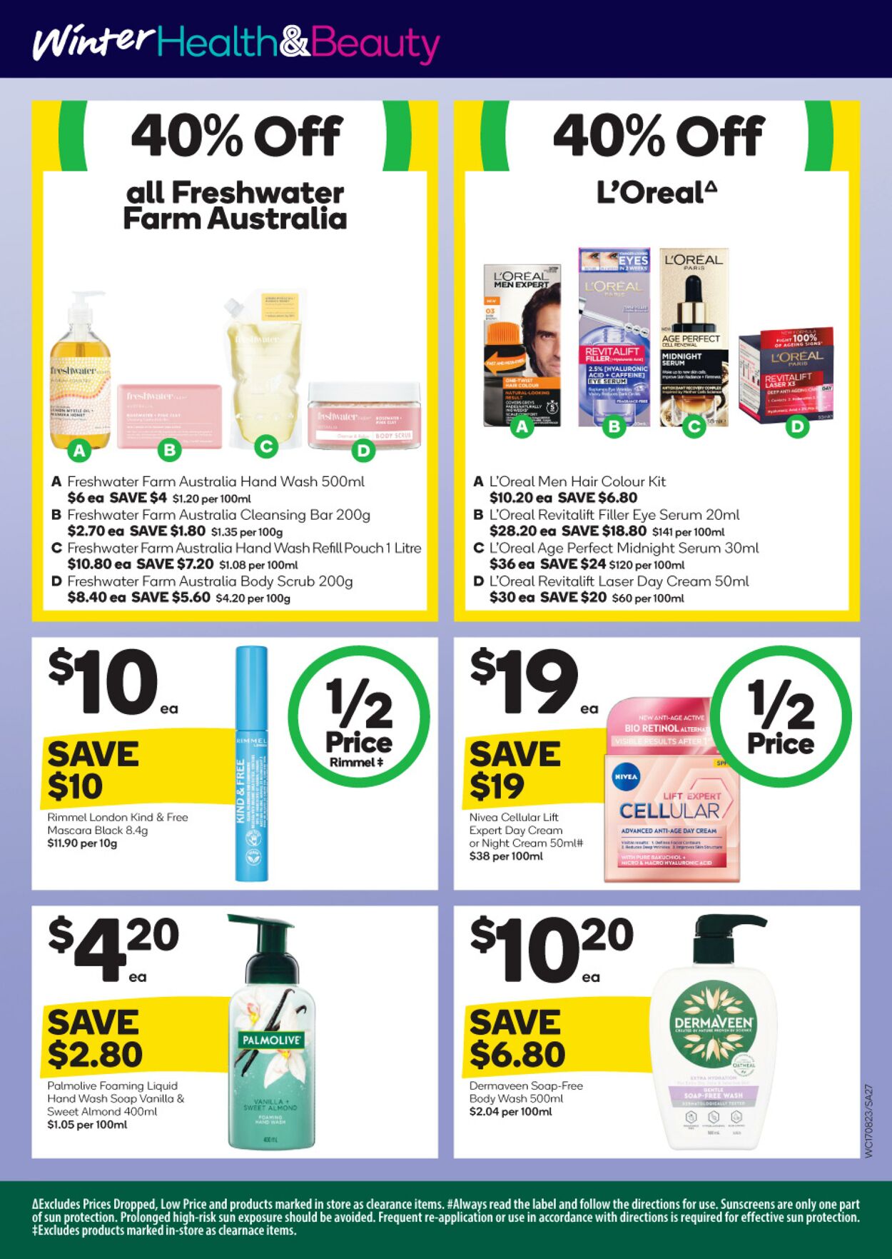 Catalogue Woolworths 17.08.2022 - 23.08.2022