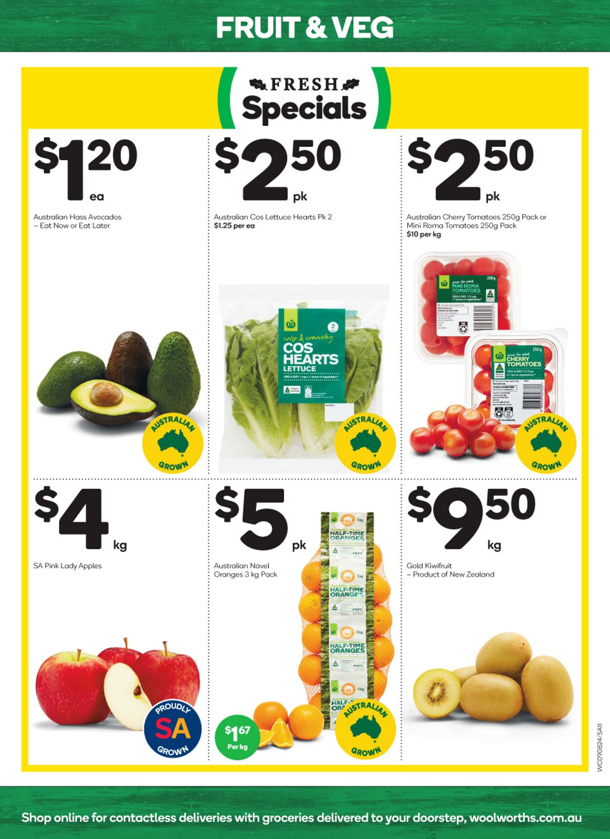 Catalogue Woolworths 09.08.2023 - 15.08.2023