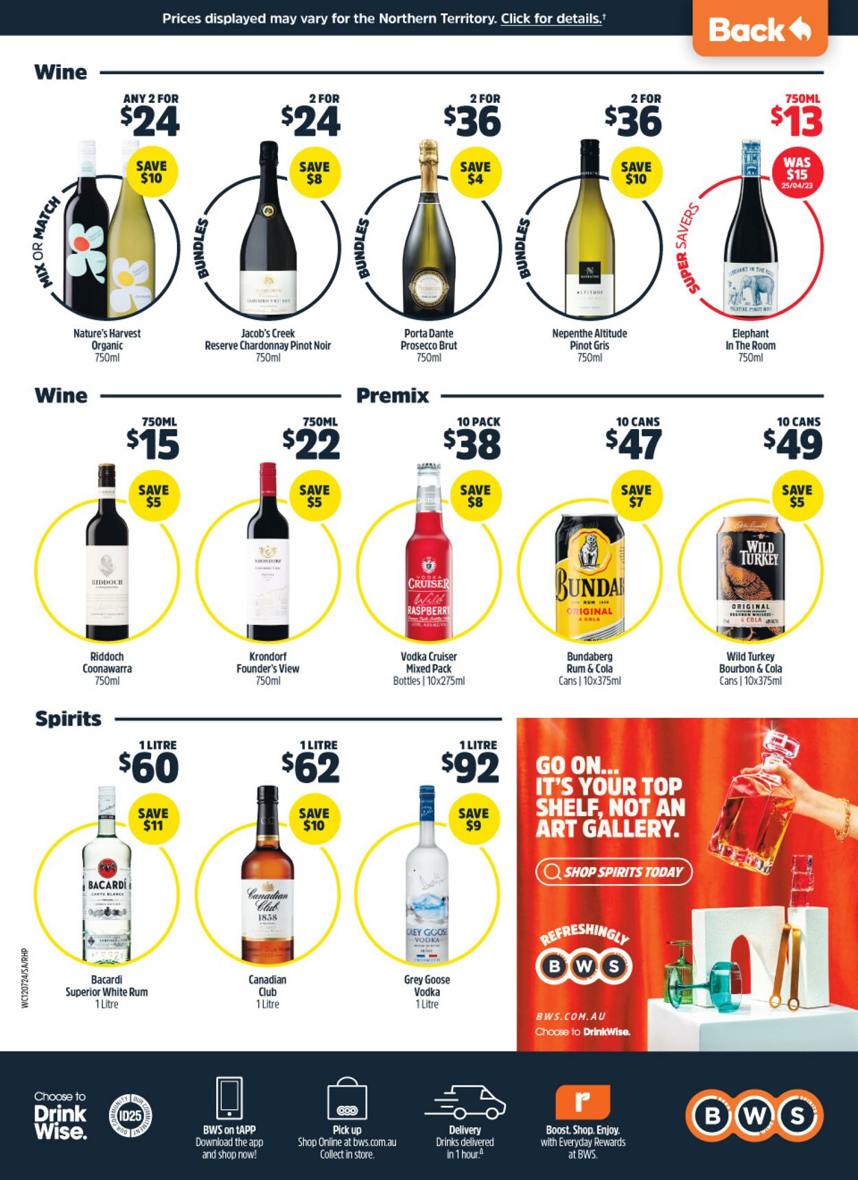 Catalogue Woolworths 12.07.2023 - 18.07.2023