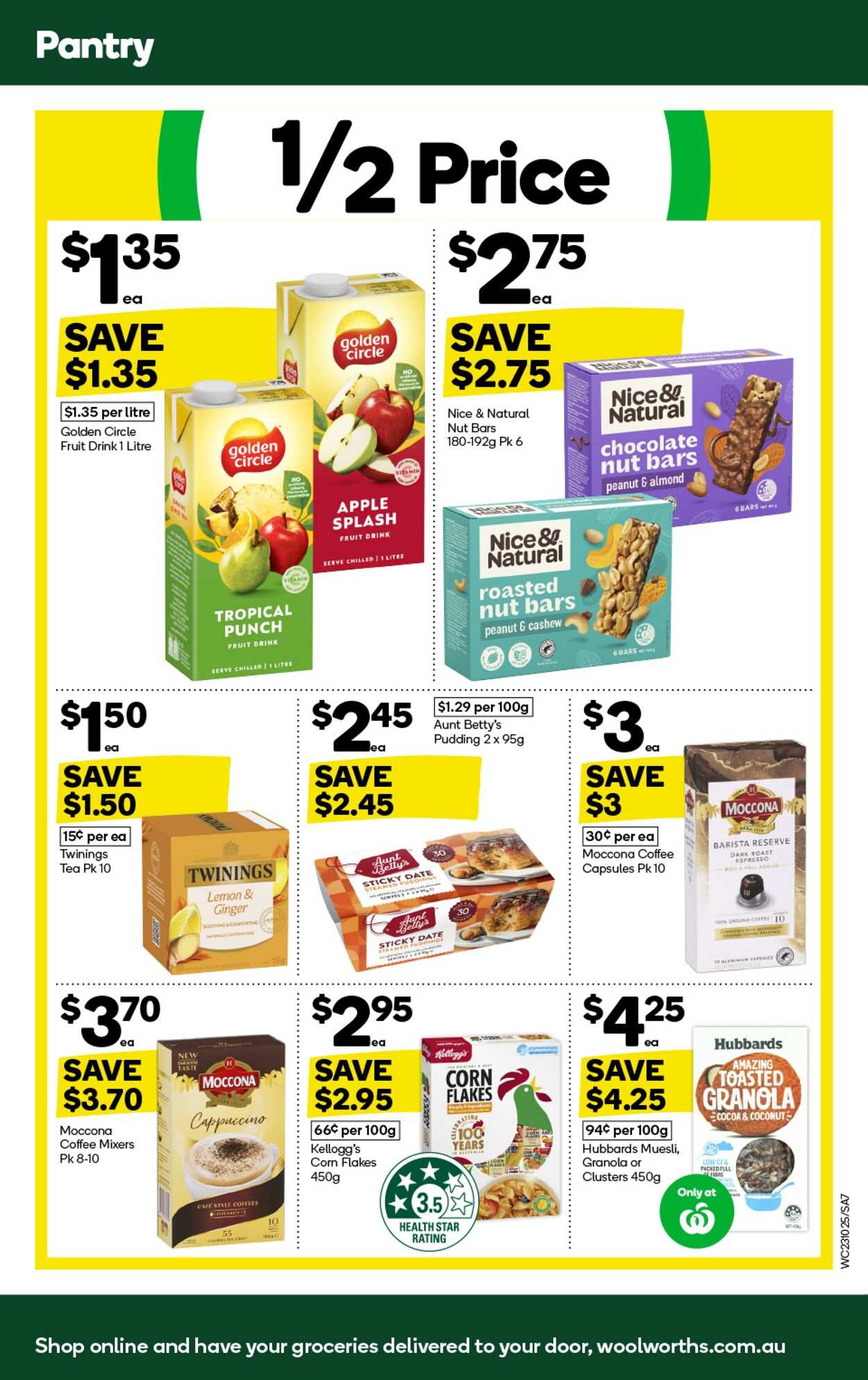 Catalogue Woolworths 23.10.2024 - 29.10.2024