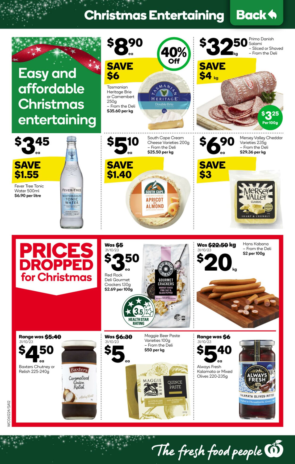 Catalogue Woolworths 06.12.2023 - 12.12.2023
