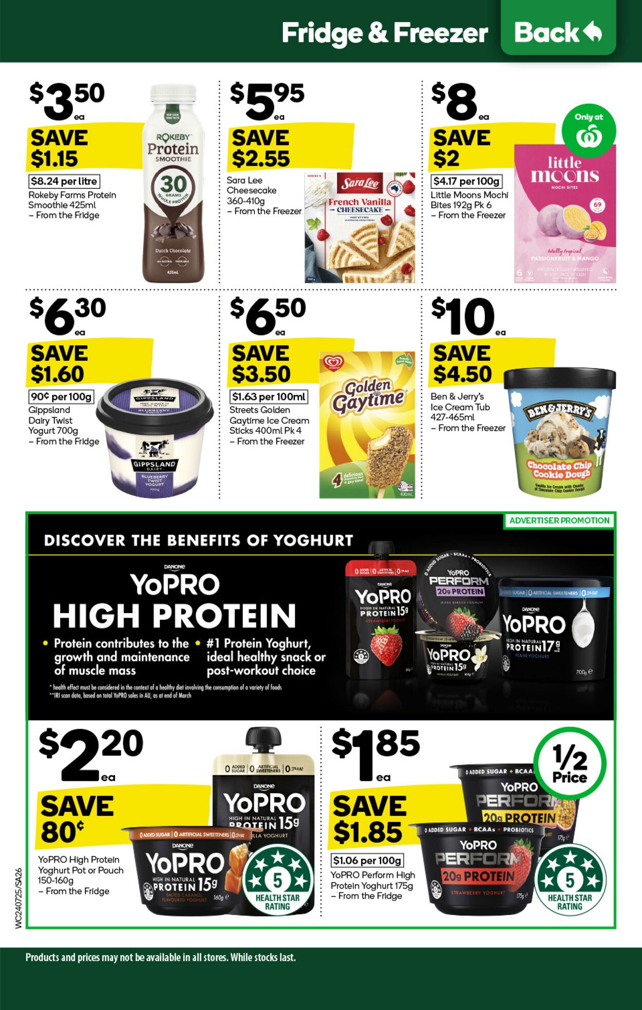 Catalogue Woolworths 24.07.2024 - 30.07.2024