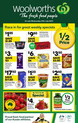 Catalogue Woolworths 24.07.2024 - 30.07.2024