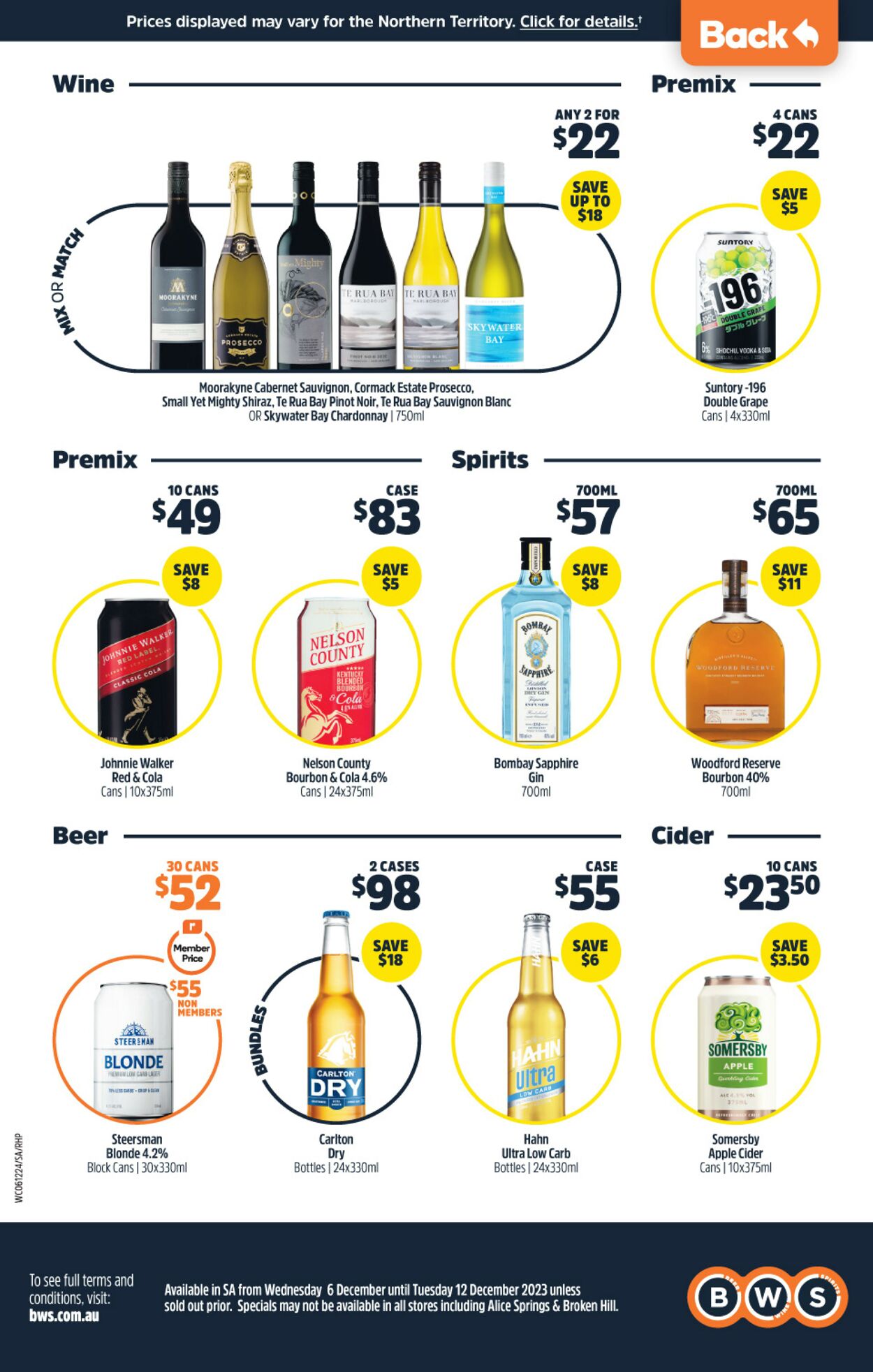 Catalogue Woolworths 06.12.2023 - 12.12.2023