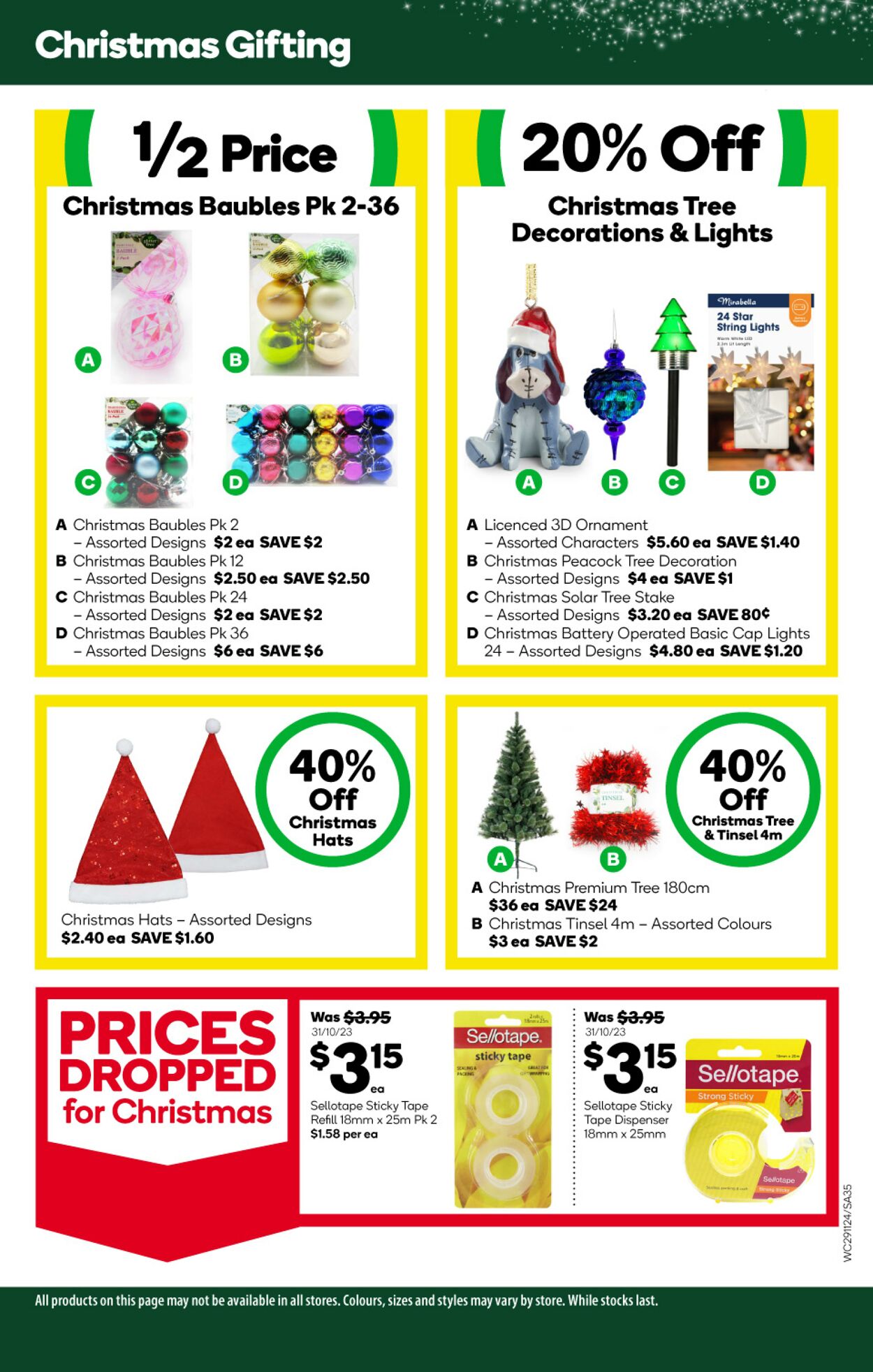 Catalogue Woolworths 29.11.2023 - 05.12.2023