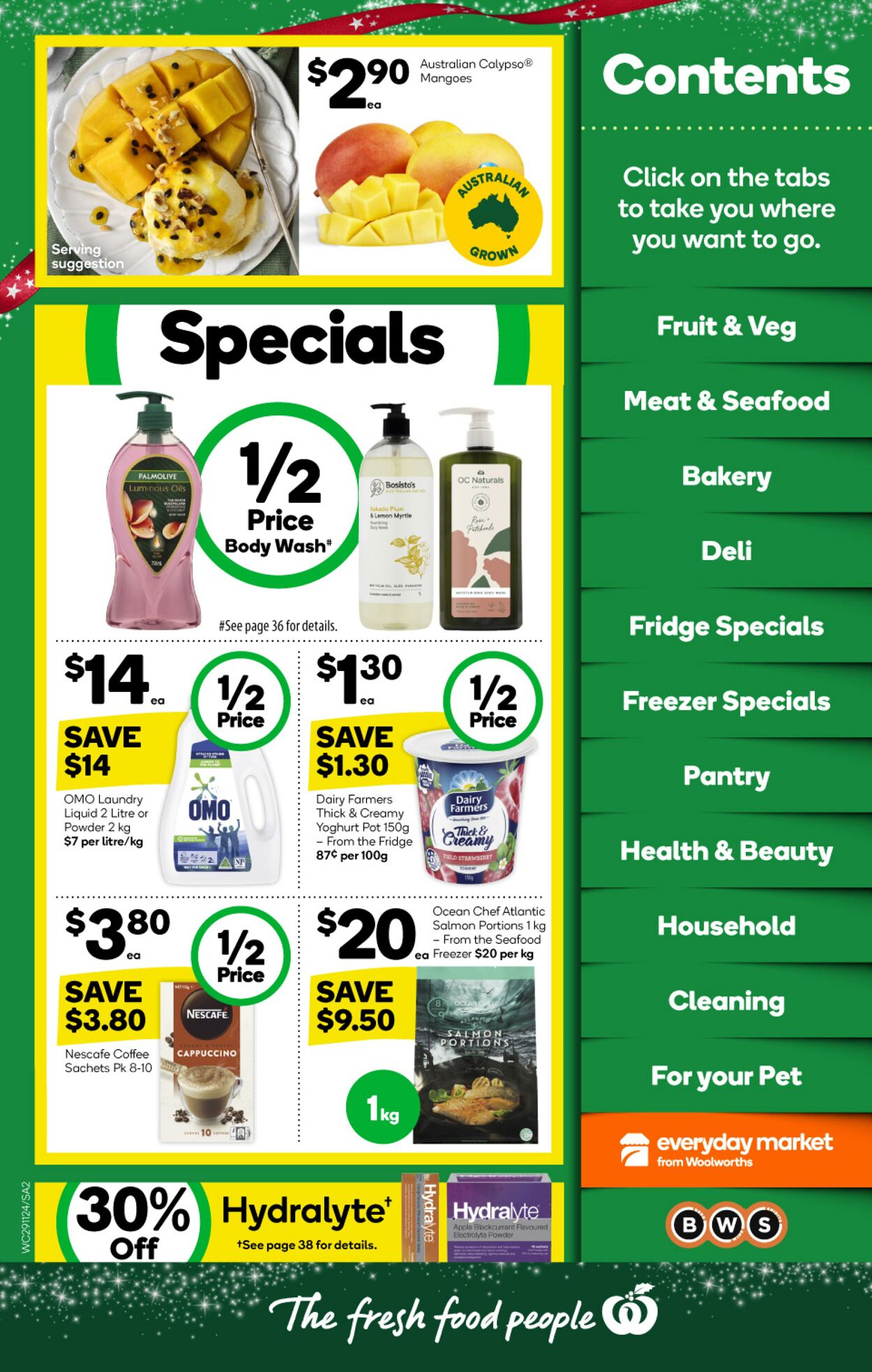 Catalogue Woolworths 29.11.2023 - 05.12.2023