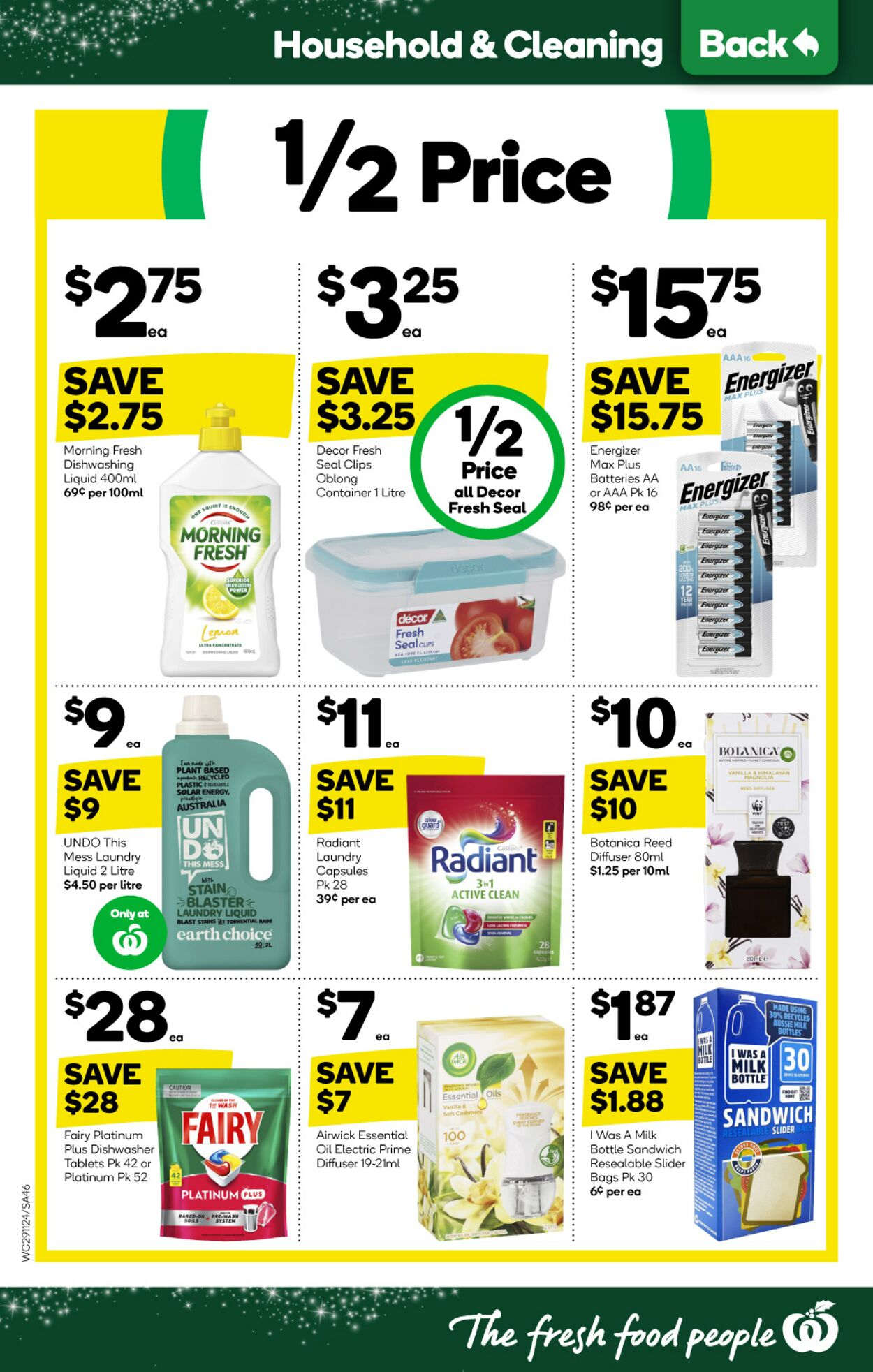 Catalogue Woolworths 29.11.2023 - 05.12.2023